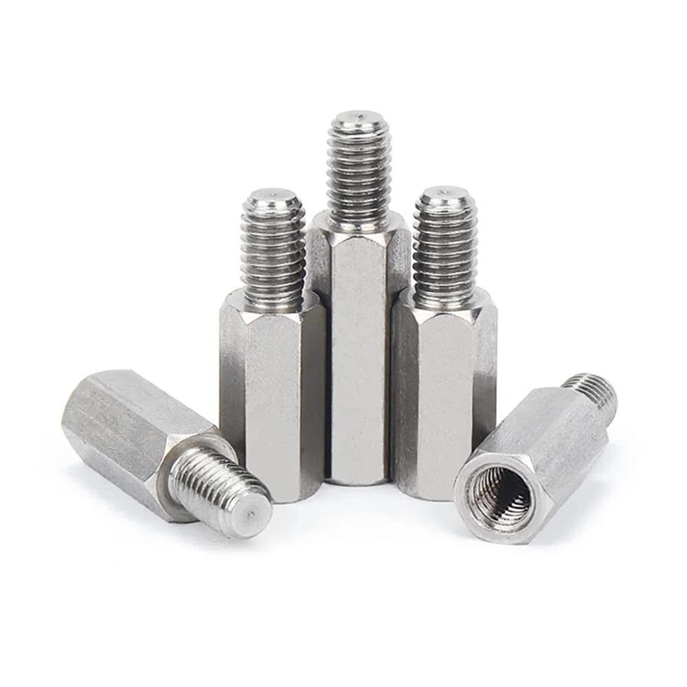 30 piezas M3×6mm+6mm Espaciador de separación de pilares de acero inoxidable macho hembra hexagonal PCB espaciador de placa base