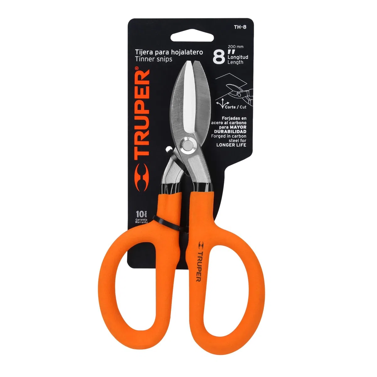 Tijeras hojalatero 8'