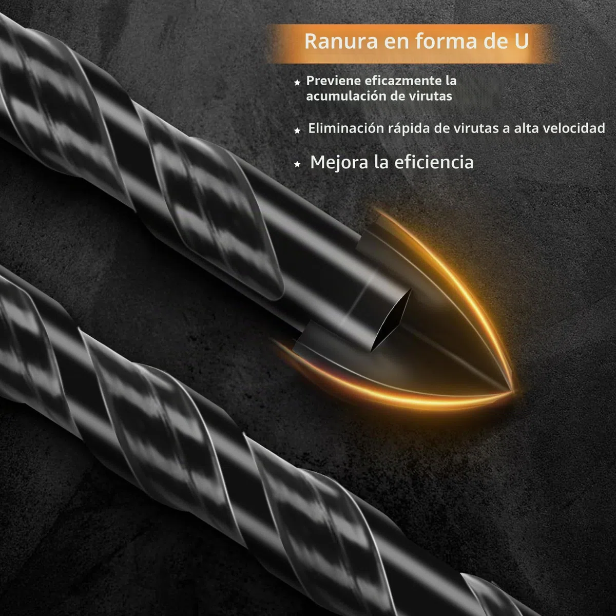 10PCS juego de brocas para azulejos con mango hexagonal broca universal para cerámica, vidrio juego de brocas para albañilería, vidrio, hormigón, pared, Ø 3-12 mm