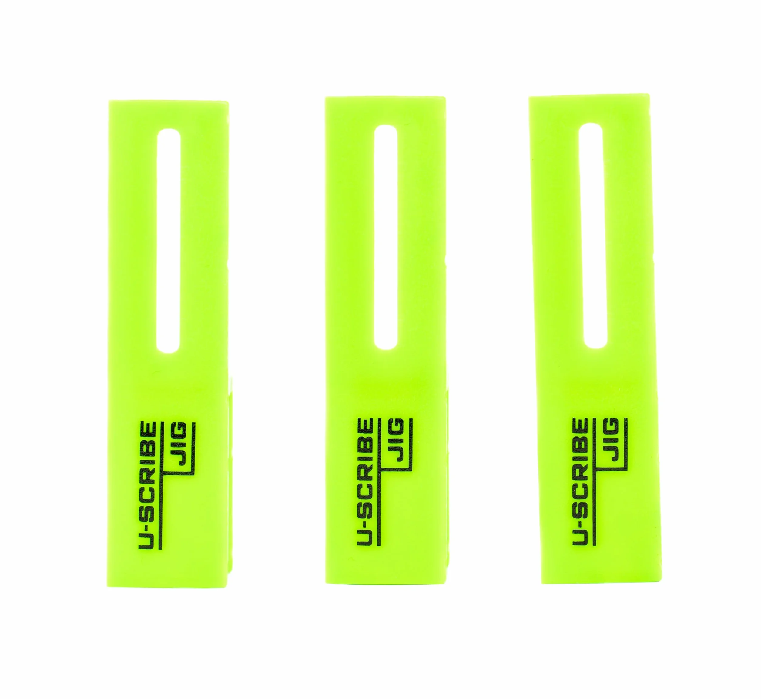 U-Scribe Jig Herramienta de Escritura, Juego de 3 plantillas de carpintería de 18 mm, la herramienta perfecta para cualquier instalador de cocina, dormitorio y muebles, rellenos, fascias y paneles