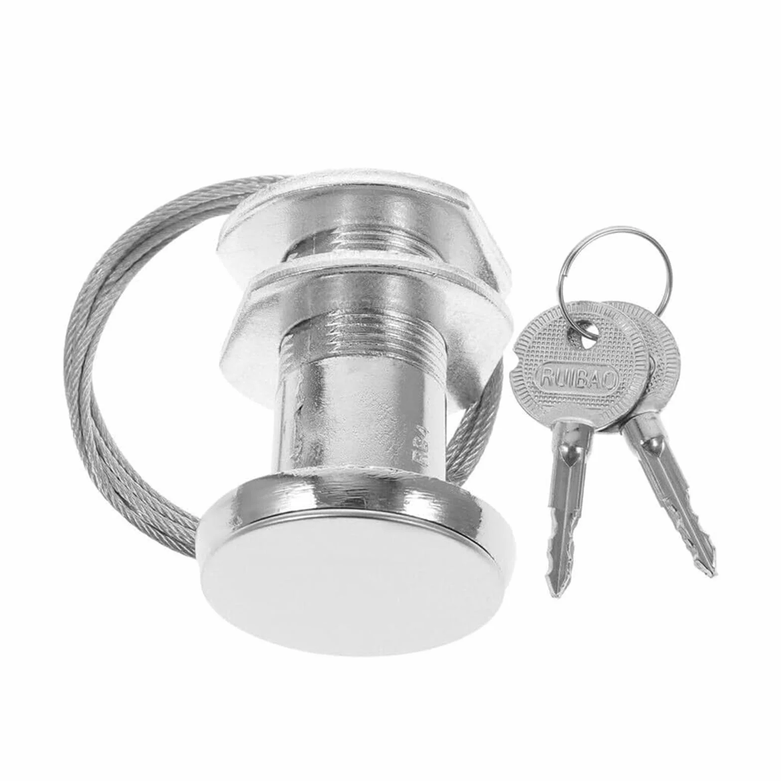 Kit de Bloqueo de Liberación de Emergencia Cerradura Universal para Puerta de Garaje con 2 Llaves de Desconexión Accesorios de Puerta