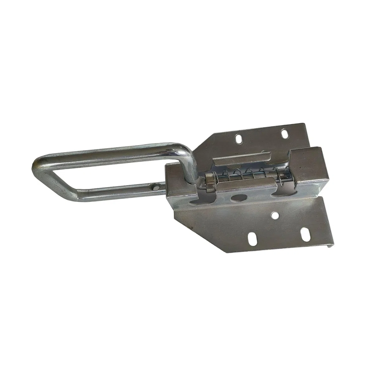 Qianly Cerradura para Puerta de Garaje con Pestillo Manual Deslizante Cerrojo Resistente Accesorio Galvanizado Fácil Montaje Adecuado para Almacenes Segurid, 23.5 Cm X 12.2 Cm