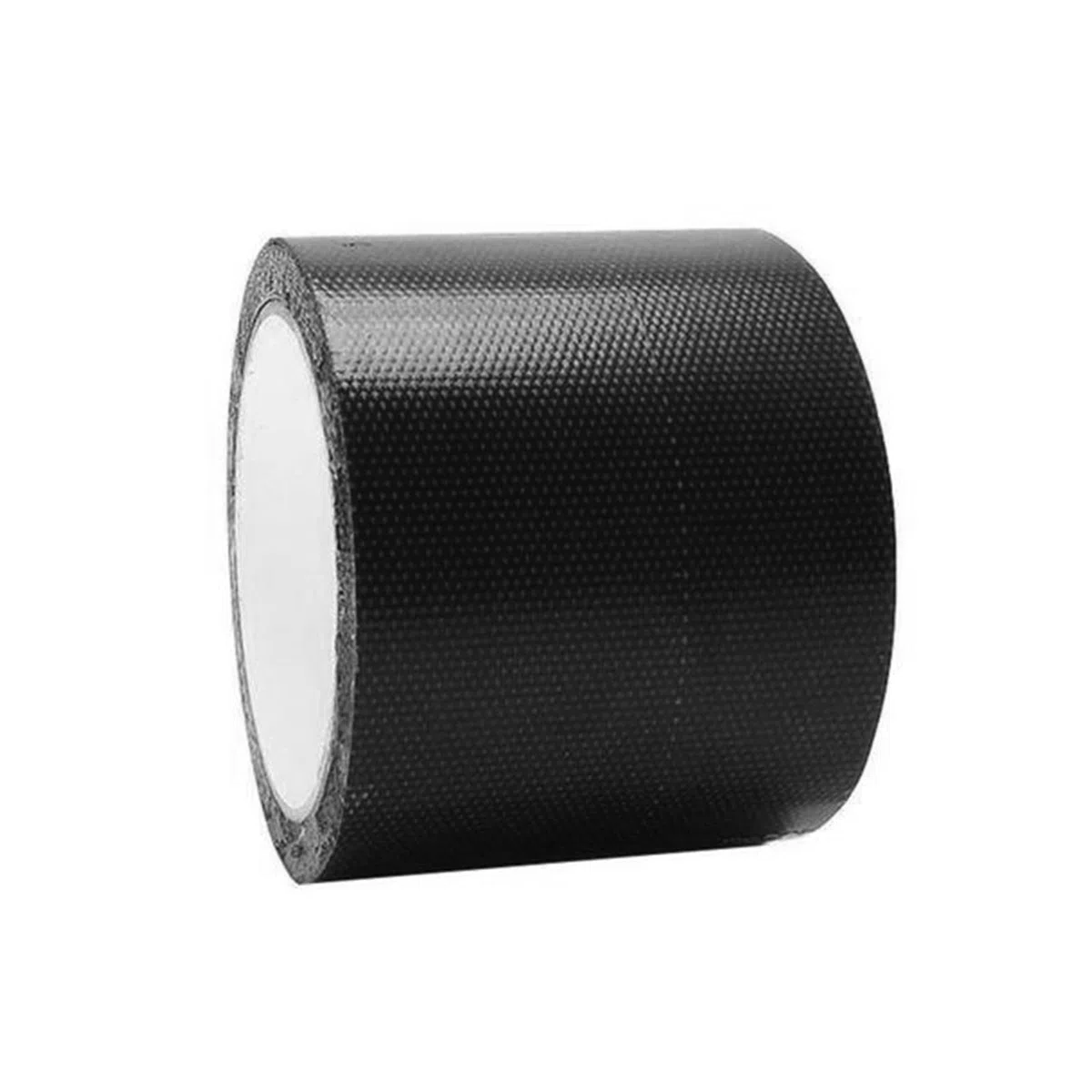 Cinta adhesiva de reparación impermeable, 8 cm x 5 m, autoadhesiva, reparación para camiones, sombrilla, tienda (negro)