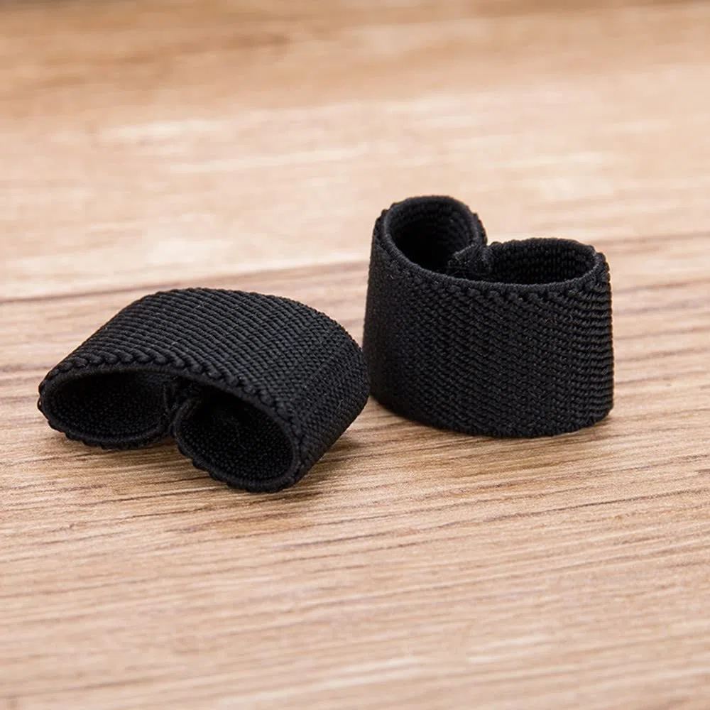 DONGKER 8 trabillas elásticas para cinturón, correas elásticas para cinturones de 1 pulgada de ancho, Marrón
