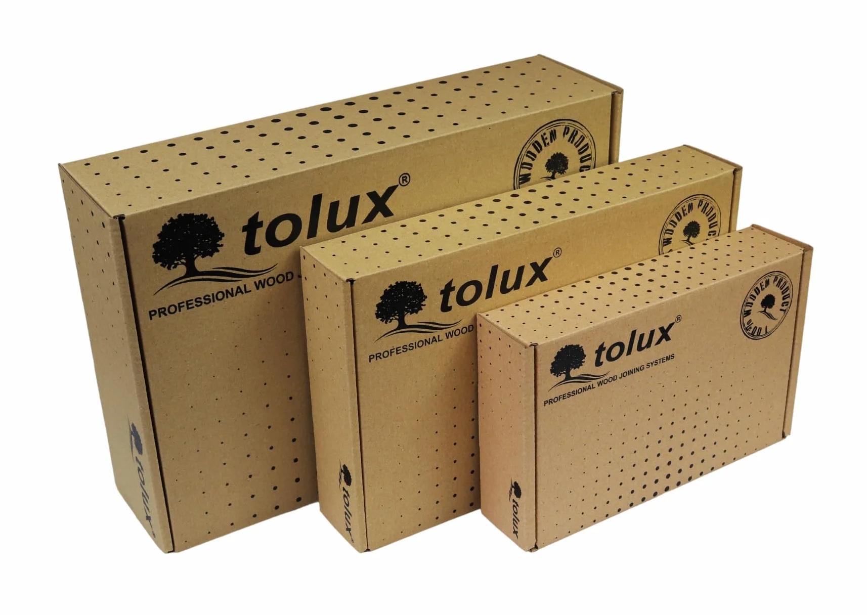 Tolux Galletas de Madera Tamaño Número 20, Pack de 200 Piezas, Lamello y Ensamble, Clavijas de Madera de Haya de para Carpinteros y Proyectos de Bricolaje
