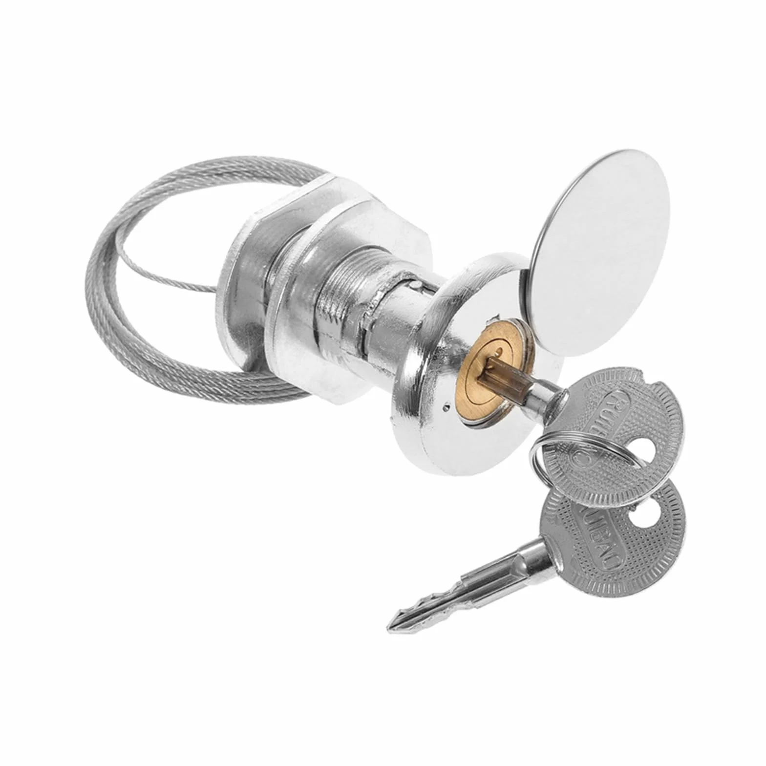 Kit de Bloqueo de Liberación de Emergencia Cerradura Universal para Puerta de Garaje con 2 Llaves de Desconexión Accesorios de Puerta