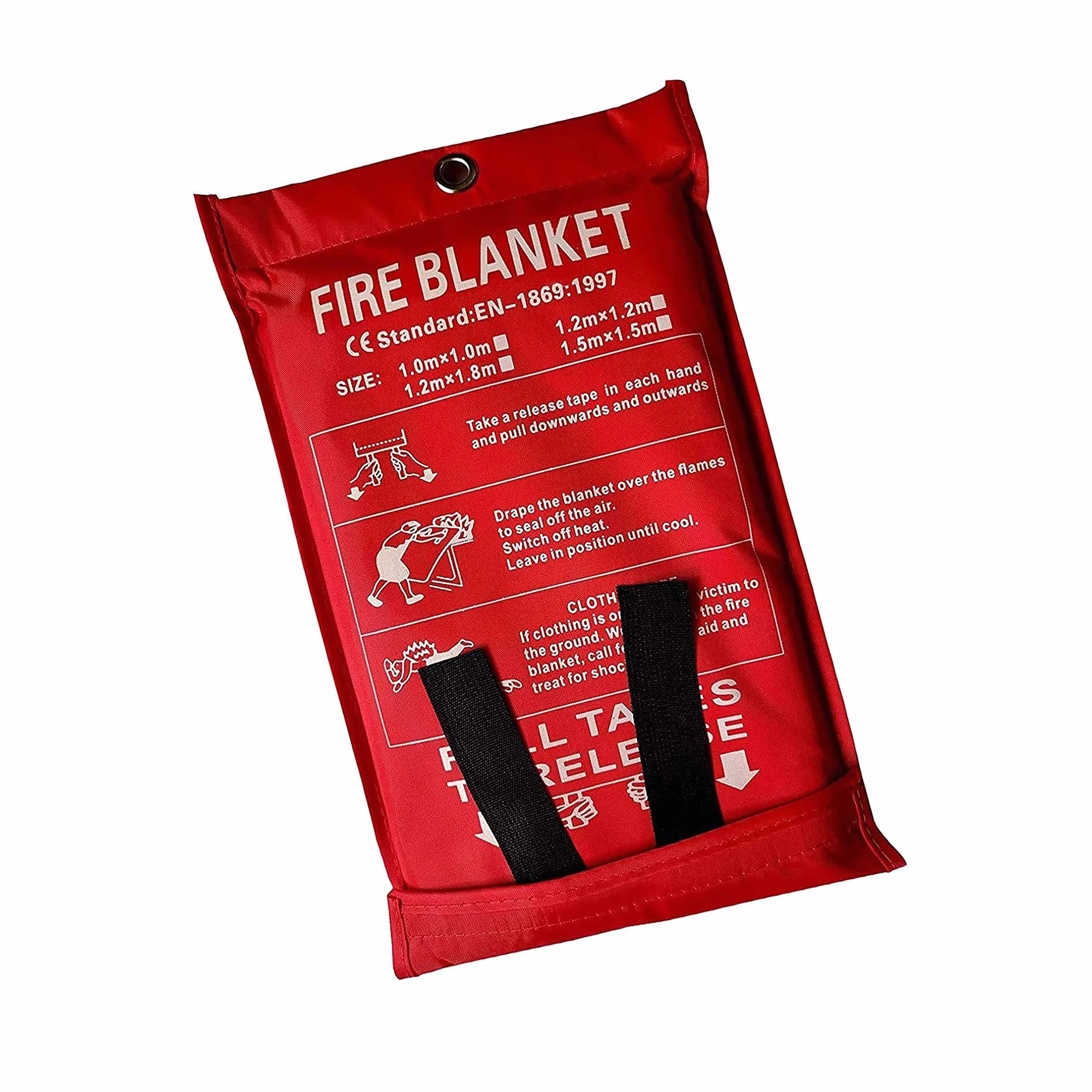 1Above Manta ignífuga Grande de 1 m de despliegue rápido y fácil para Incendios de Emergencia en tu hogar, Cocina, Oficina, Garaje y Caravana (1)