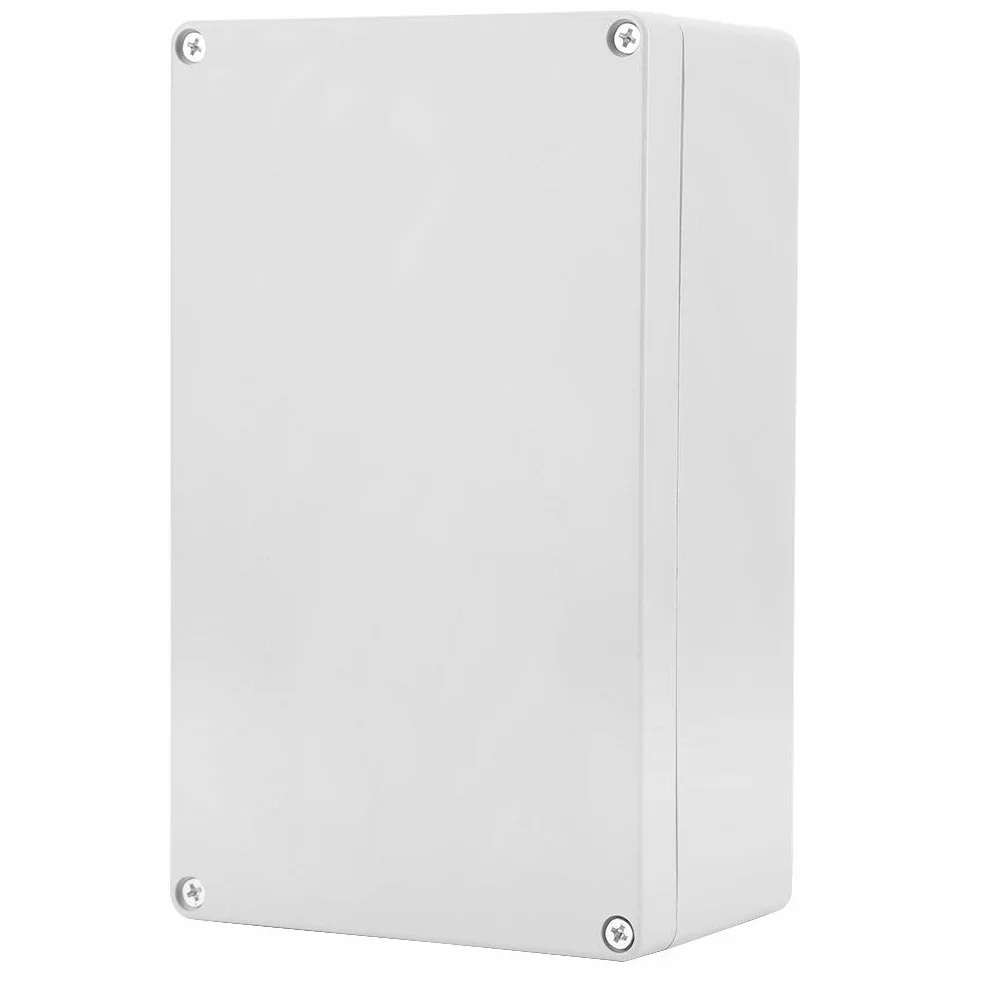 Caja de Conexiones Eléctricas IP65 de ABS para Interior y Exterior con Tamaño 200x120x75mm y Protección Impermeable (200*120*75mm)