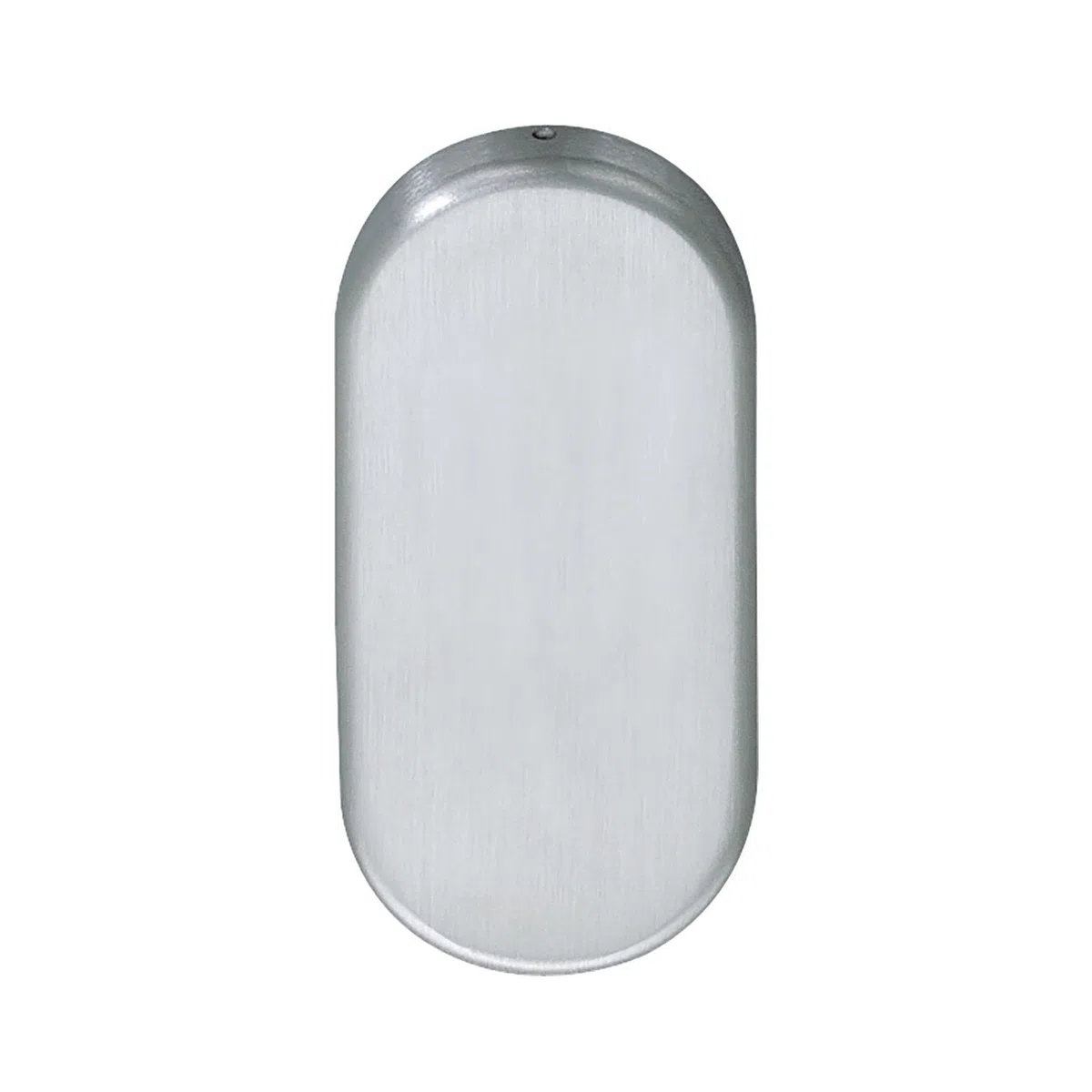 Eco Roseta Ciega BL - Cubierta Protectora de Acero Inoxidable, 70 x 33 x 7 mm, Atornillada Oculta, Pequeña