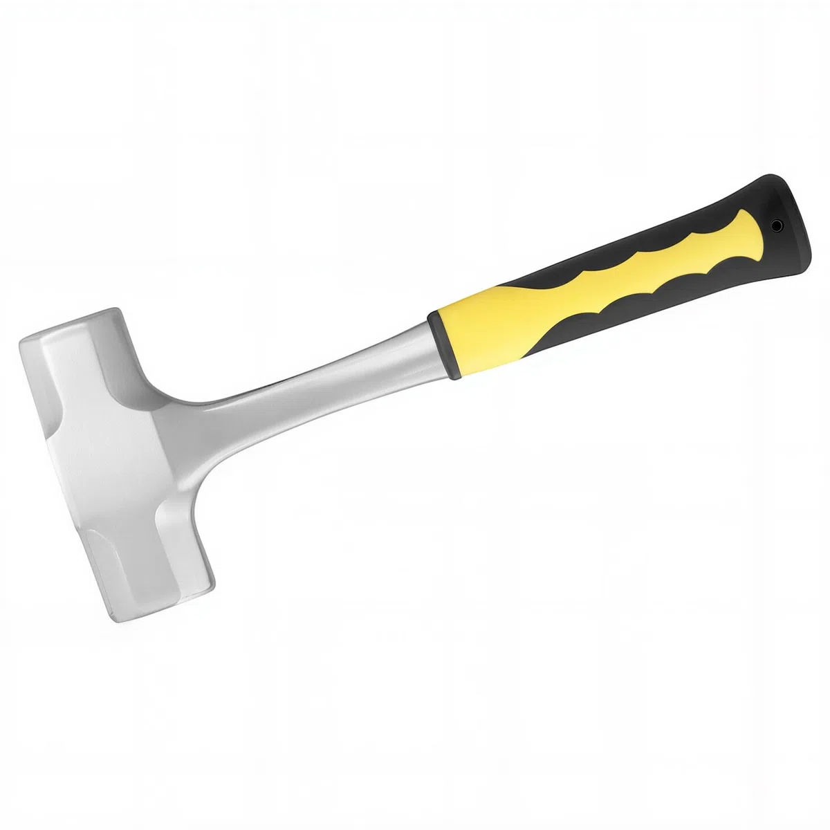 Martillo de Cerrajero 4 Libras con Cabeza de Acero Alto Carbono y Mango PPR Antideslizante para Construcción y Taller