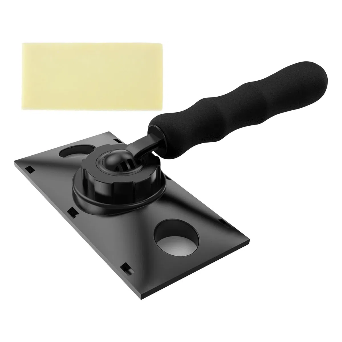 Bordeadora de pintura para el hogar, aplicador de almohadilla de pintura, diseño de mango giratorio para pintar esquinas y bordes, bordeadora de pintura para el hogar, pintura de pared, corte de techo