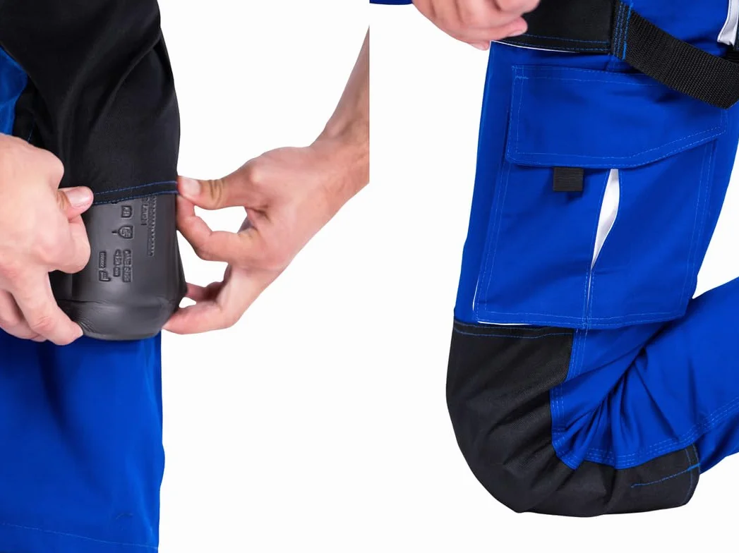 MAZALAT work wear 1 par de rodilleras flexibles, rodilleras de espuma para pantalones de trabajo, protectores de rodillas para albañilería, laminado, parquet, trabajos de jardinería, almohadillas