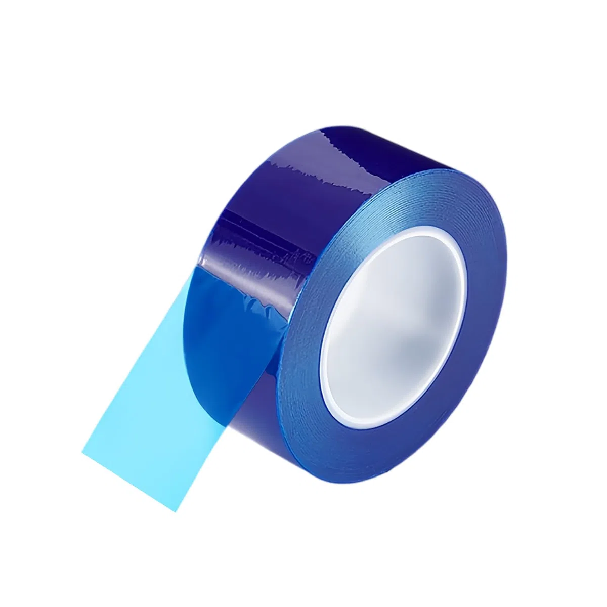 Cinta de Película Protectora, 0,05 mm Espesor Película Protectora, 5cm X 200m, PE Azul Cinta de Película Protectoras Removible, para Protección de Aparatos