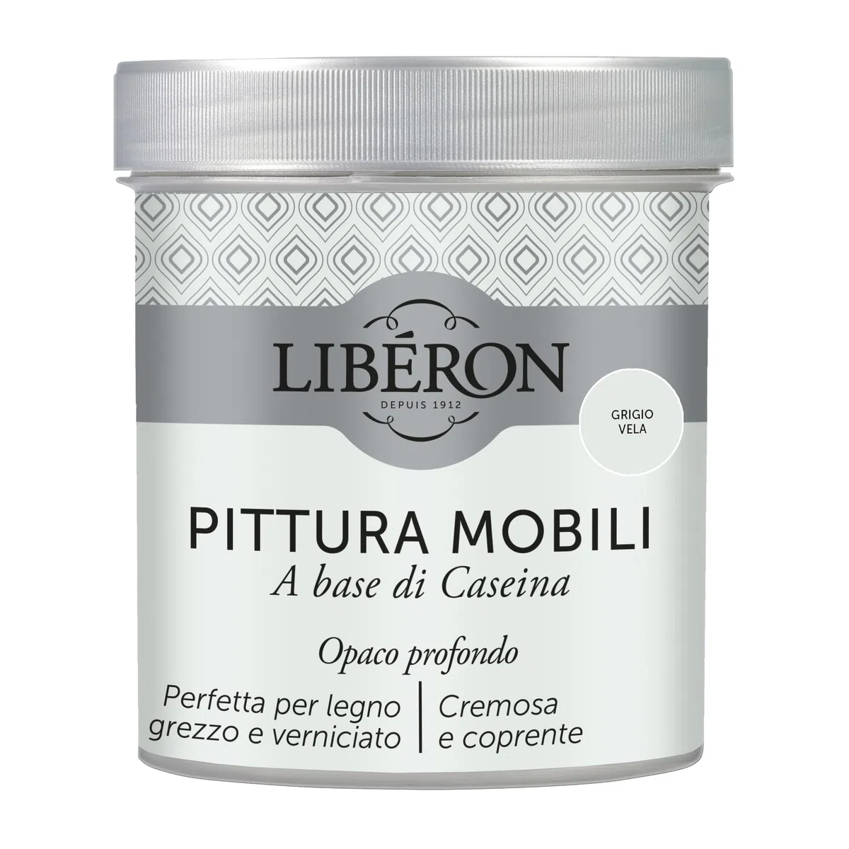 Libéron Pintura Muebles a base de Caseína Gris Vela 0.5 L