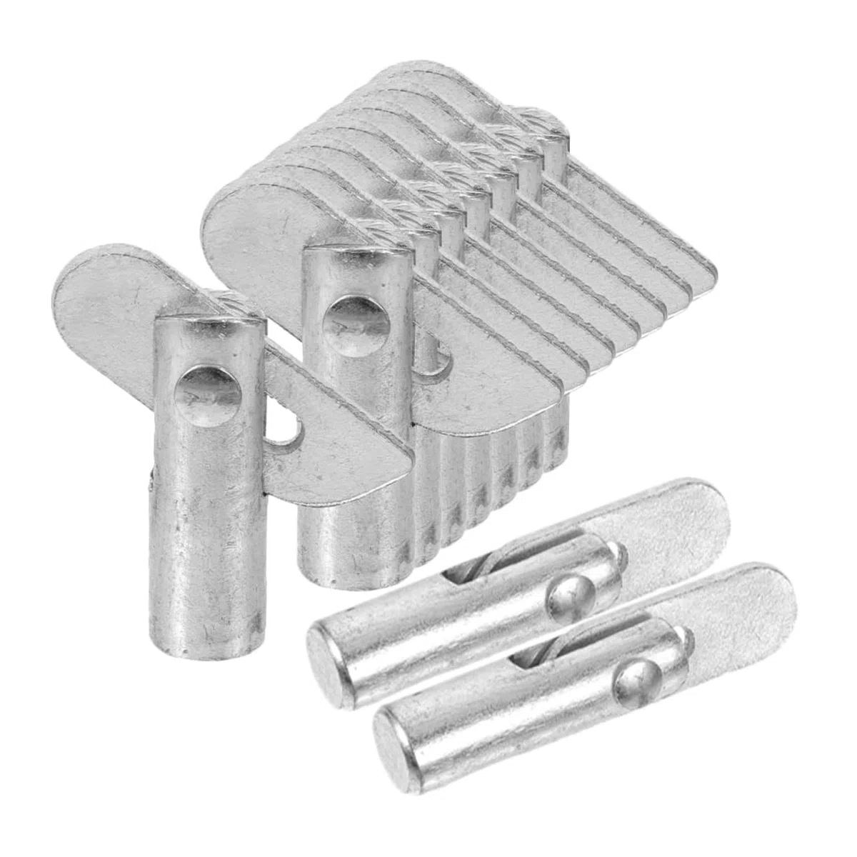 SHINEOFI 10 Piezas de Pasadores para Andamios de Hierro Galvanizado, Accesorio Fácil de Usar y Desmontar para Suministro y Reemplazo de Andamios Exteriores