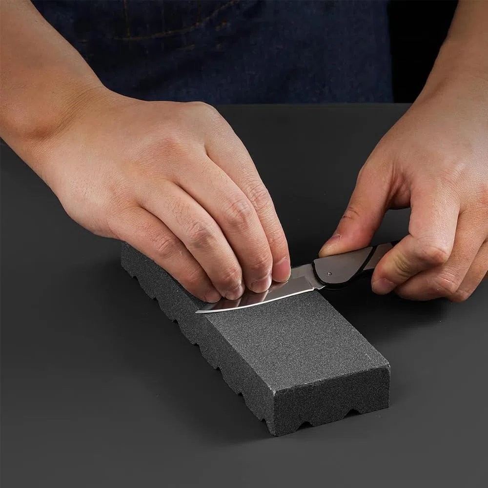 Piedra de aplanamiento, piedras de afilar, aplanador resistente al desgaste, grano doble grueso para piedras de aceite, piedras de agua