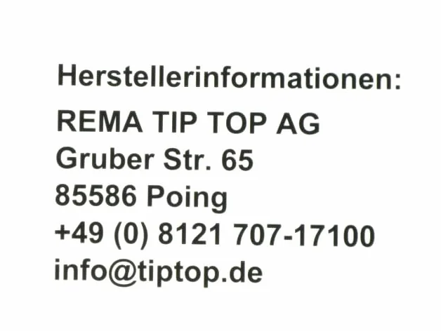 Rema Tip Top Cuchillas de corte para Rubber Cut 414, 400, W Fix 3, 20 unidades