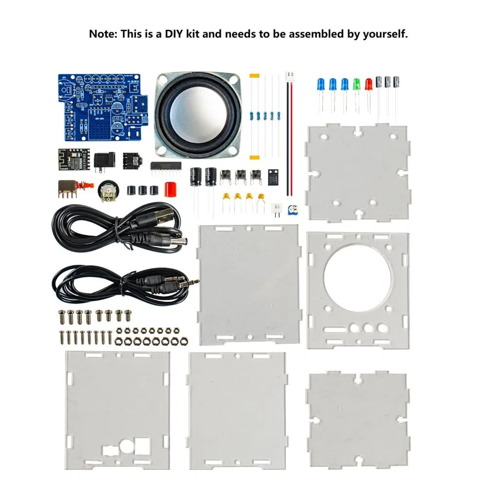 Kit de altavoces Bluetooth DIY Electrónica DIY Soldadura Proyecto Práctica Soldadura DIY Componente de Kit Electrónico