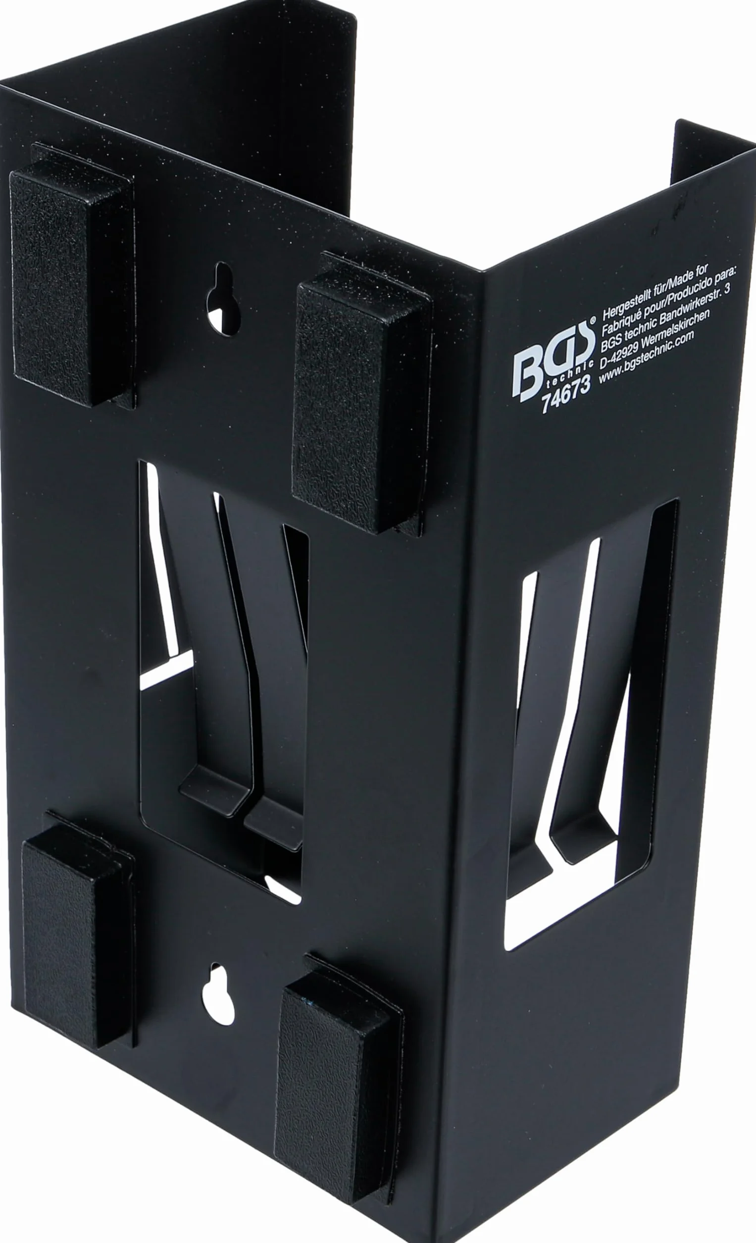 BGS 74673 | Soporte para caja de guantes y pañuelos con imán | 253 x 143 x 120 mm
