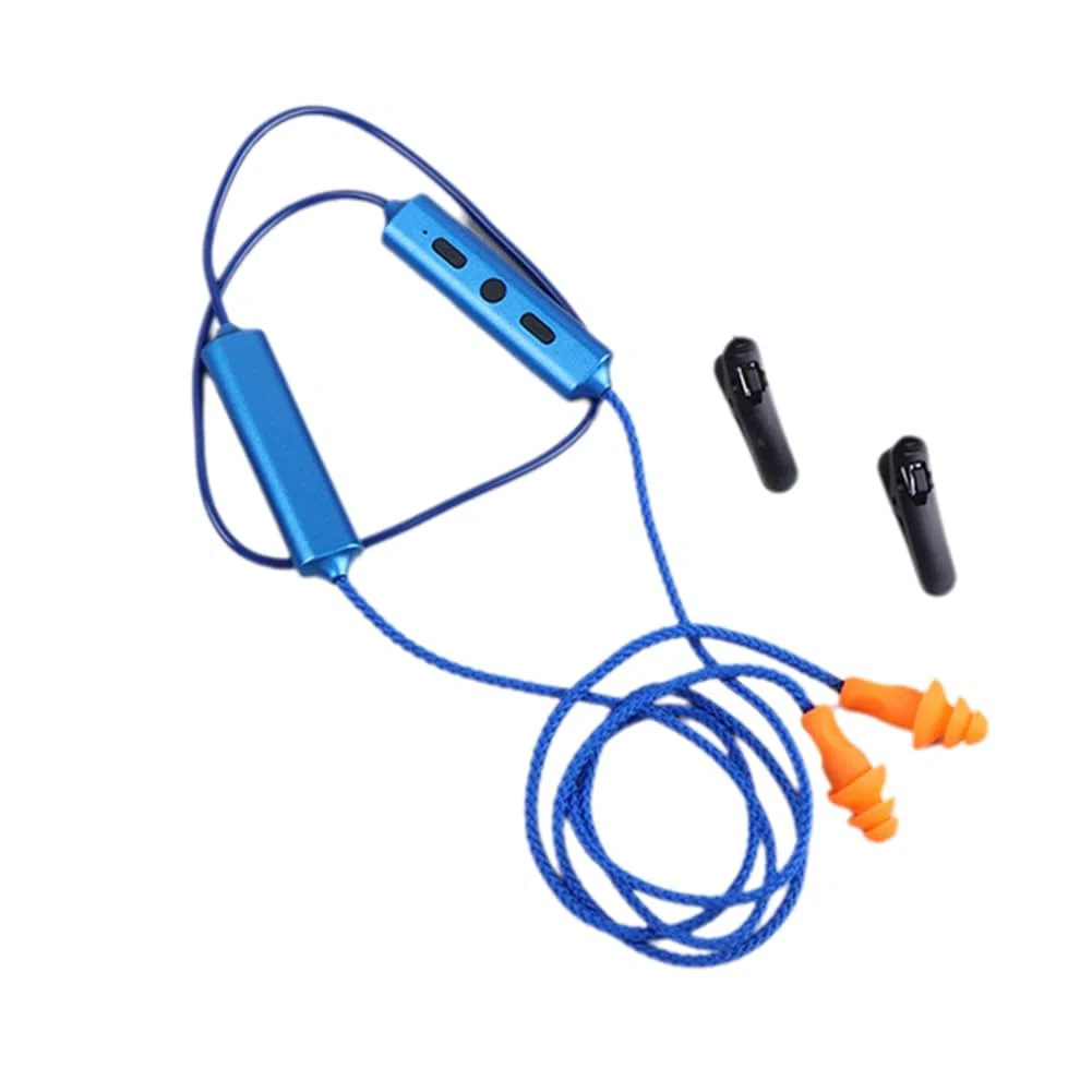 Tapones para los oídos de protección auditiva, protección contra el ruido Bluetooth, auriculares intraurales, aislamiento de ruido, auriculares para obras de construcción, auriculares ligeros