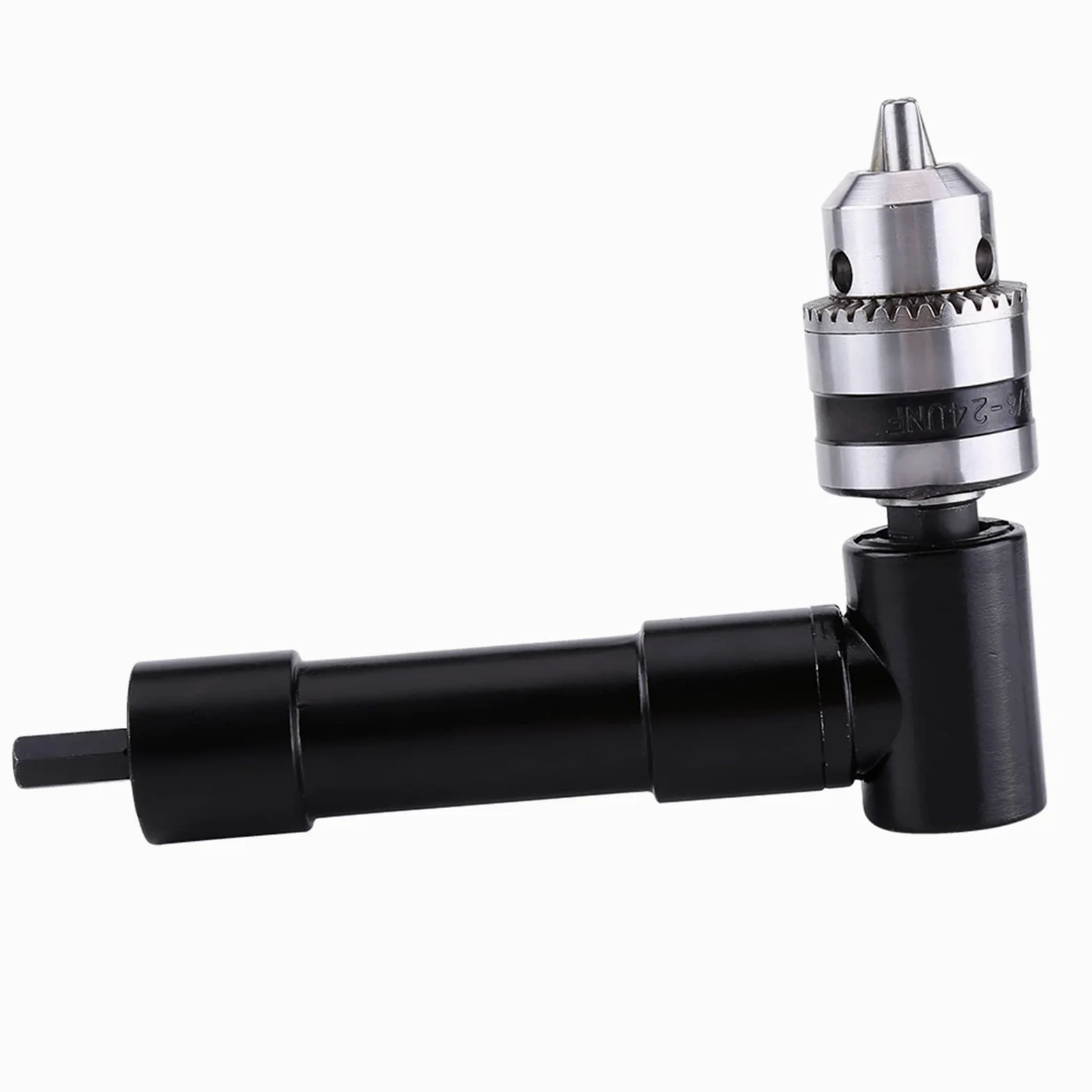 Adaptador de Ángulo Recto, Herramienta de Extensión de Accesorio de Taladro de 90 Grados con Eje de 8 mm, para Espacios Reducidos, Áreas Compactas, Compatible con Taladros Eléctricos