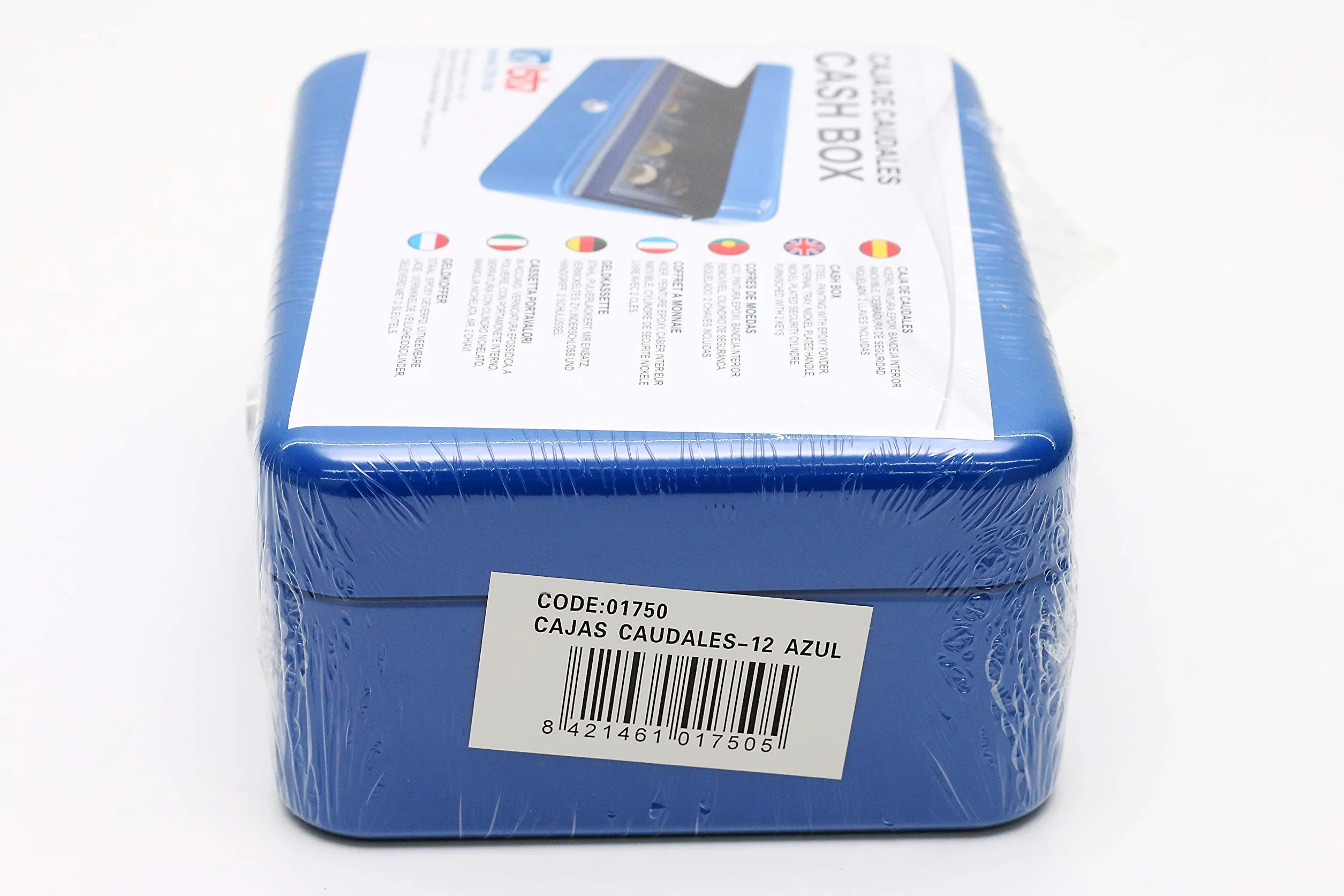 Caja caudales Nº2 90x200x160 Azul