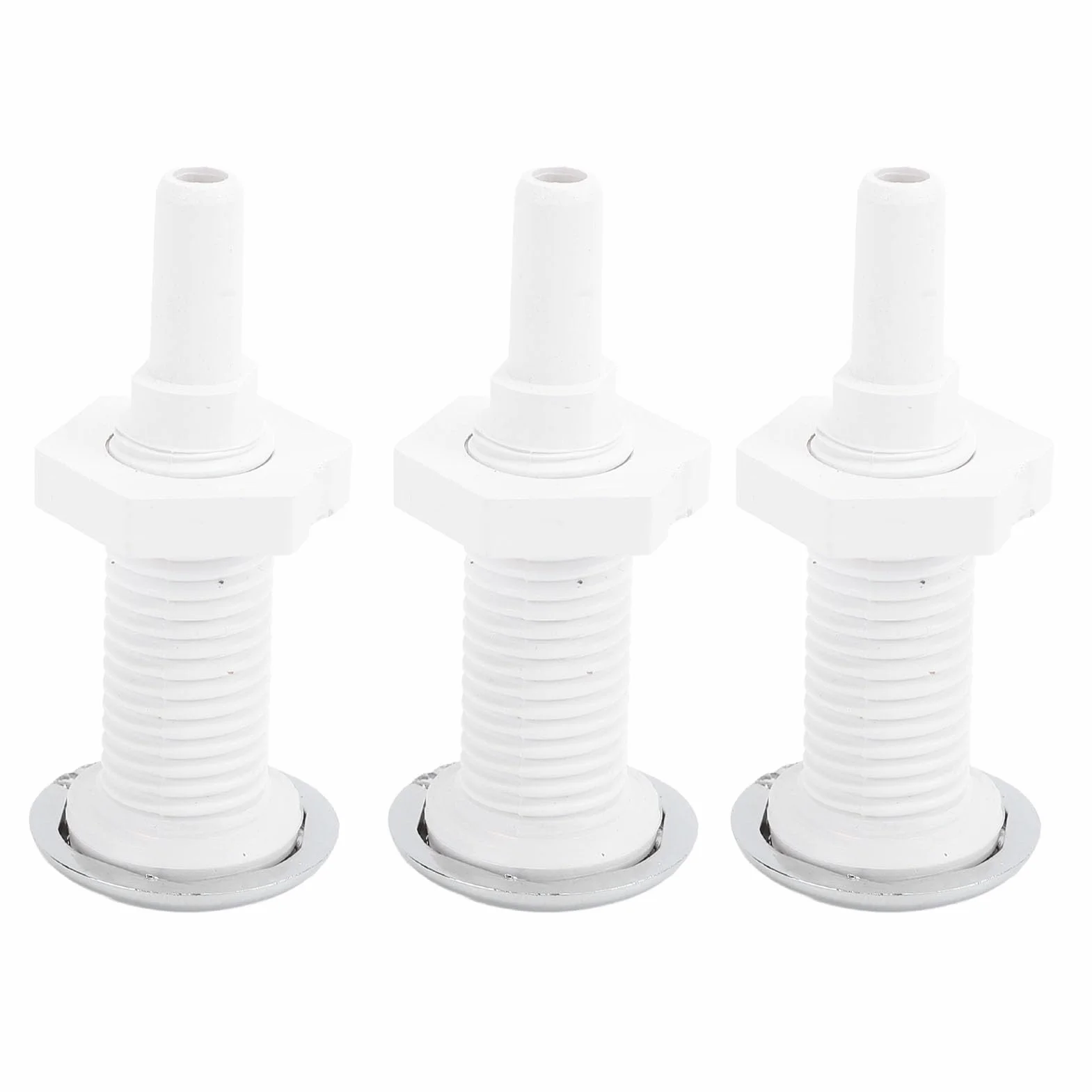 Boquilla de aire para bañera (PVC, 30 mm, 3 unidades, repuesto para bañeras de hidromasaje, piscinas)