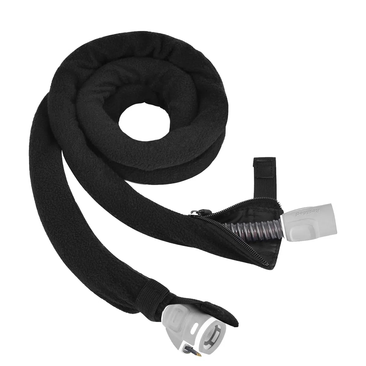 Funda de tubo respirador | Funda de tubo respirador fácil de instalar y limpiar, envoltura aislada con calefacción con cremallera de longitud completa para reducir el ruido, evitar lluvias, a prueba