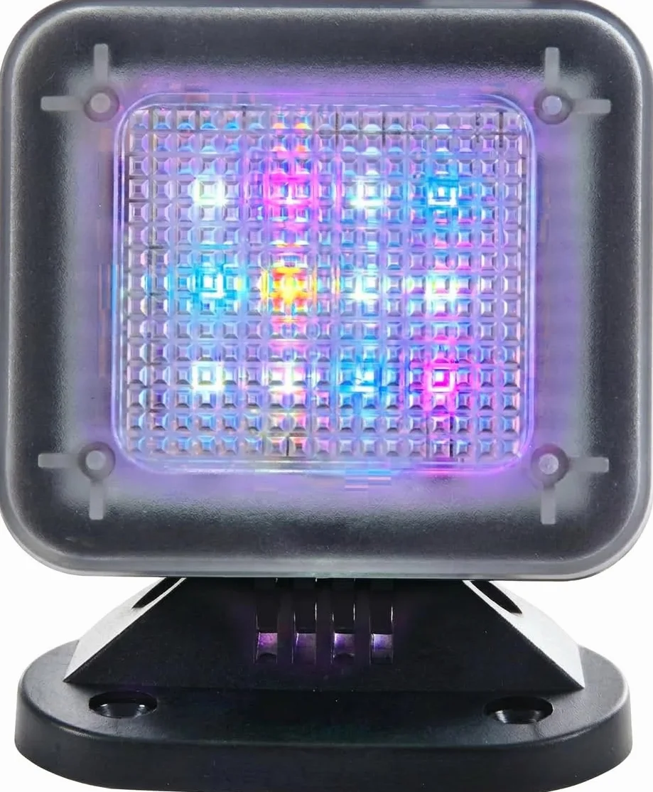O&W Security FT-1 Simulador de TV con Luz LED Cambio de Color Brillo USB 2W Señuelo Antirrobo