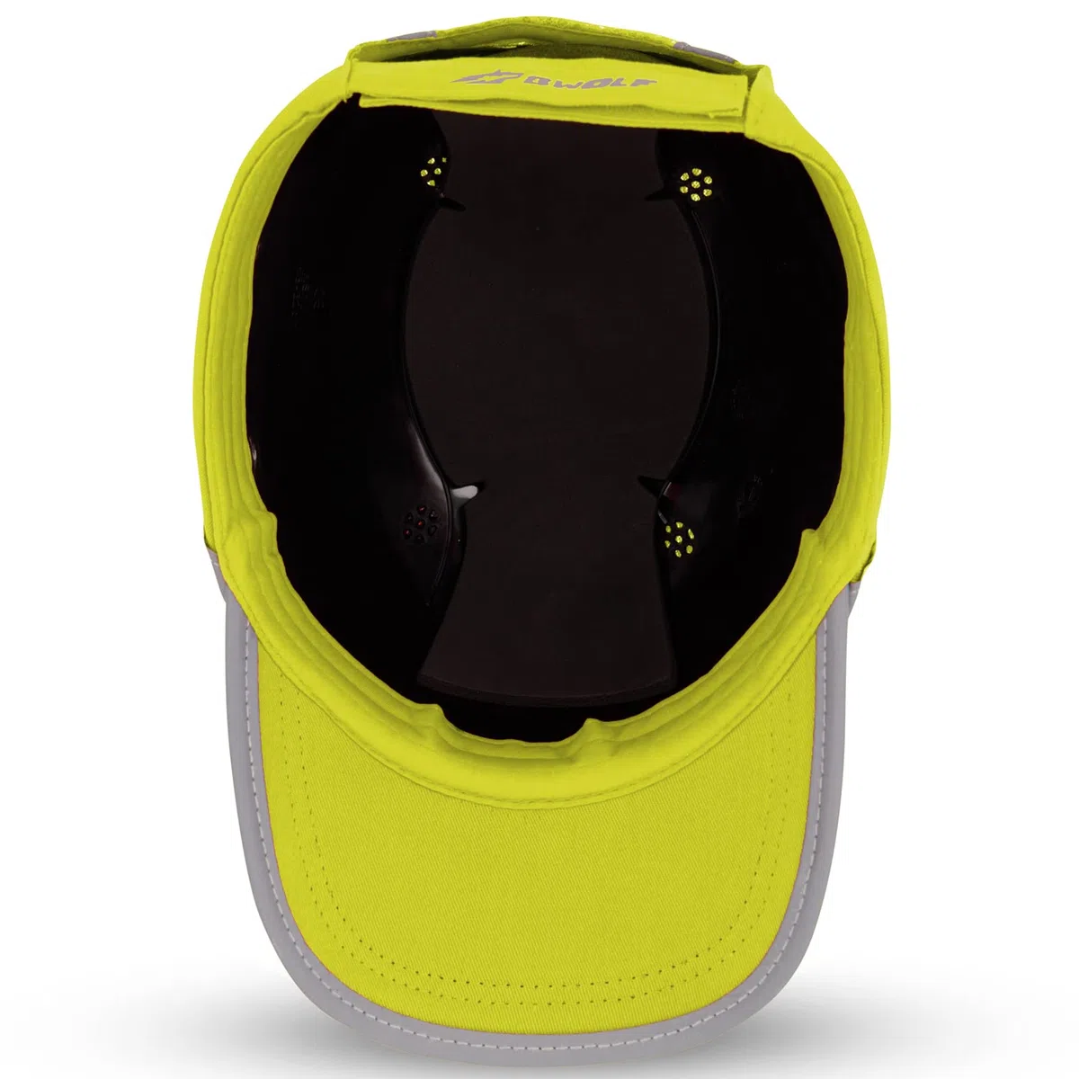 BWOLF TRIVOR Gorra Seguridad Trabajo Casco Obra Casco Seguridad con Carcasa ABS EN 812, Tira Reflectante