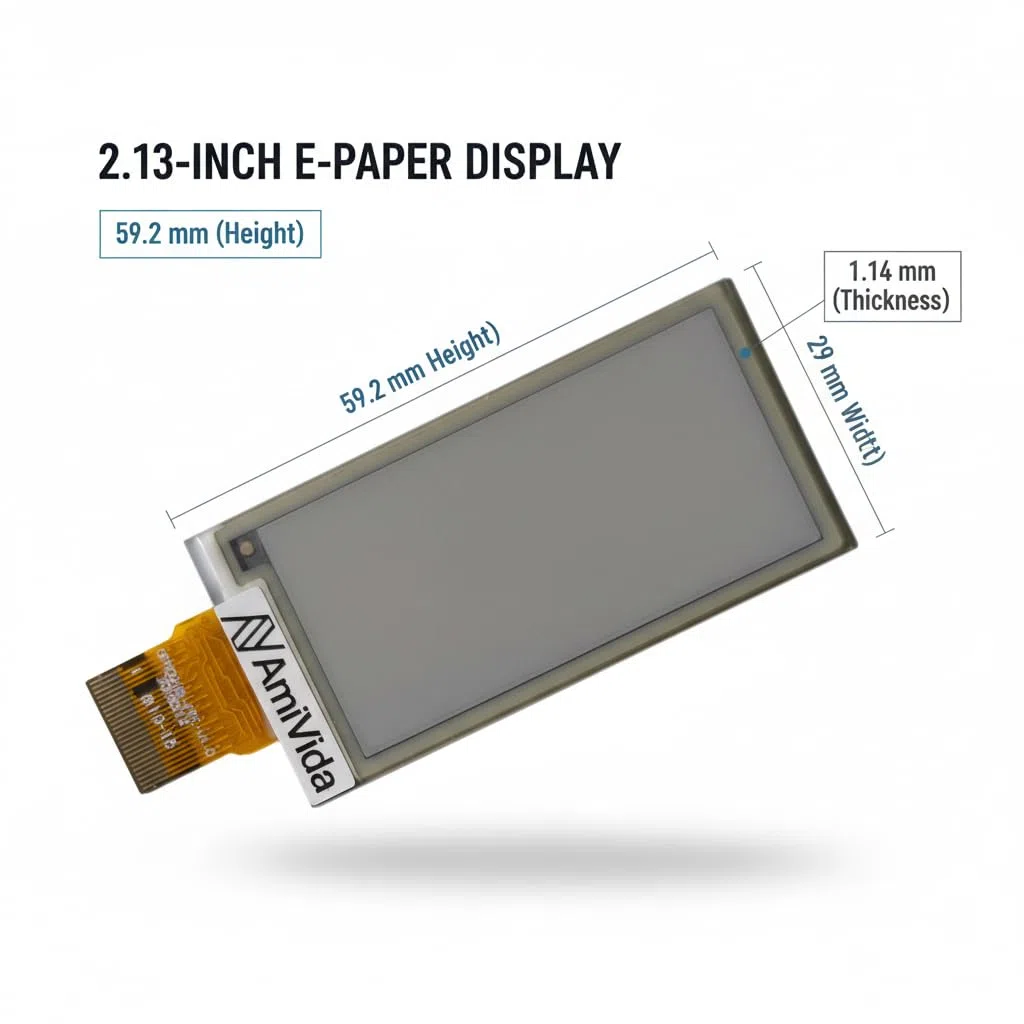 Pantalla LCD OPM021B1 para NTH01 / NTH01-EN-E / THM02 – Display LCD de Reemplazo Compatible con Termostato Netatmo – ATENCIÓN: Comprobar Referencia de la Pantalla Antes de Comprar