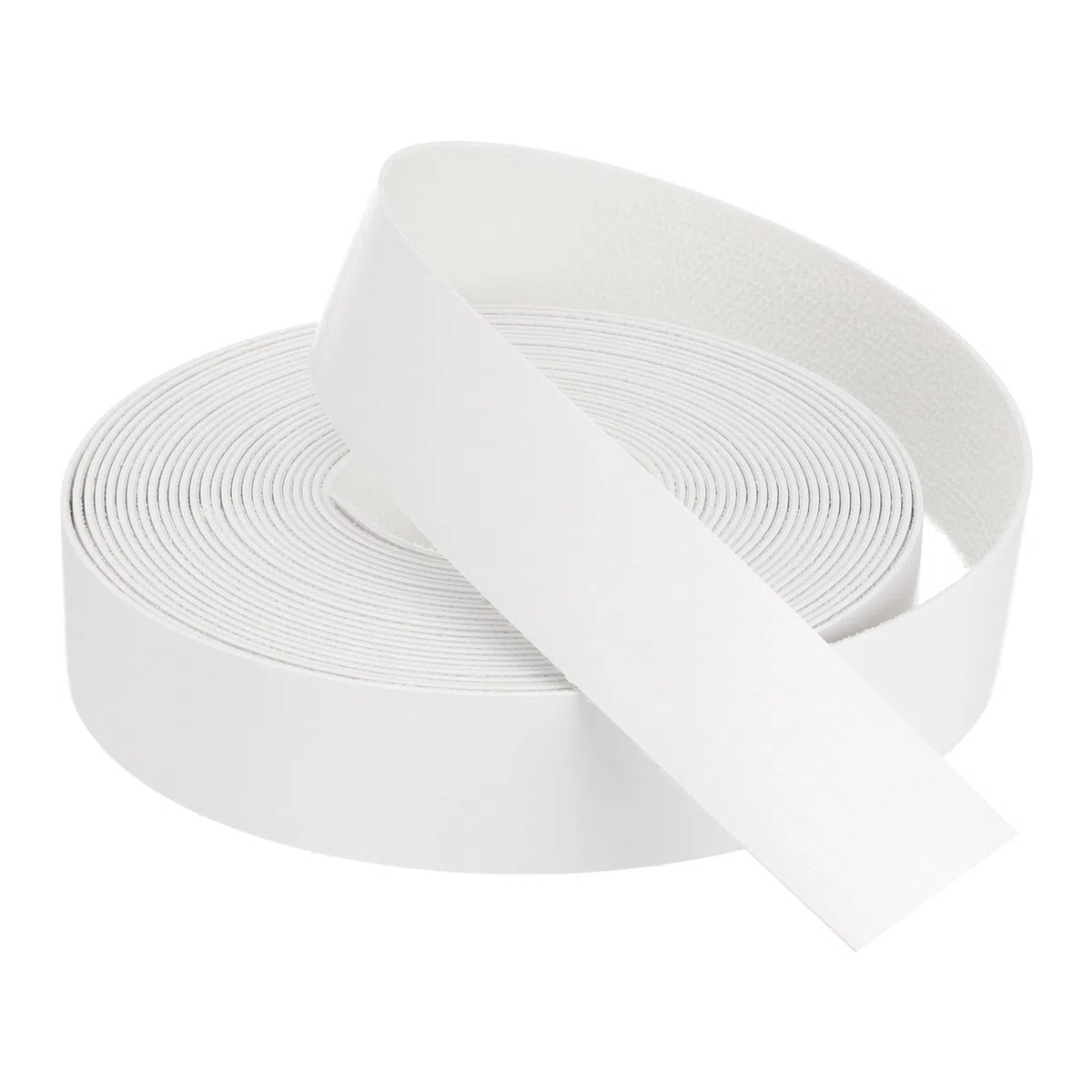 QUARKZMAN Cinta de borde blanco de 25 pies x 1-1/8 pulgadas Cinta de chapa preencolada flexible para bordes de contrachapado con adhesivo termofusible para restauración de muebles