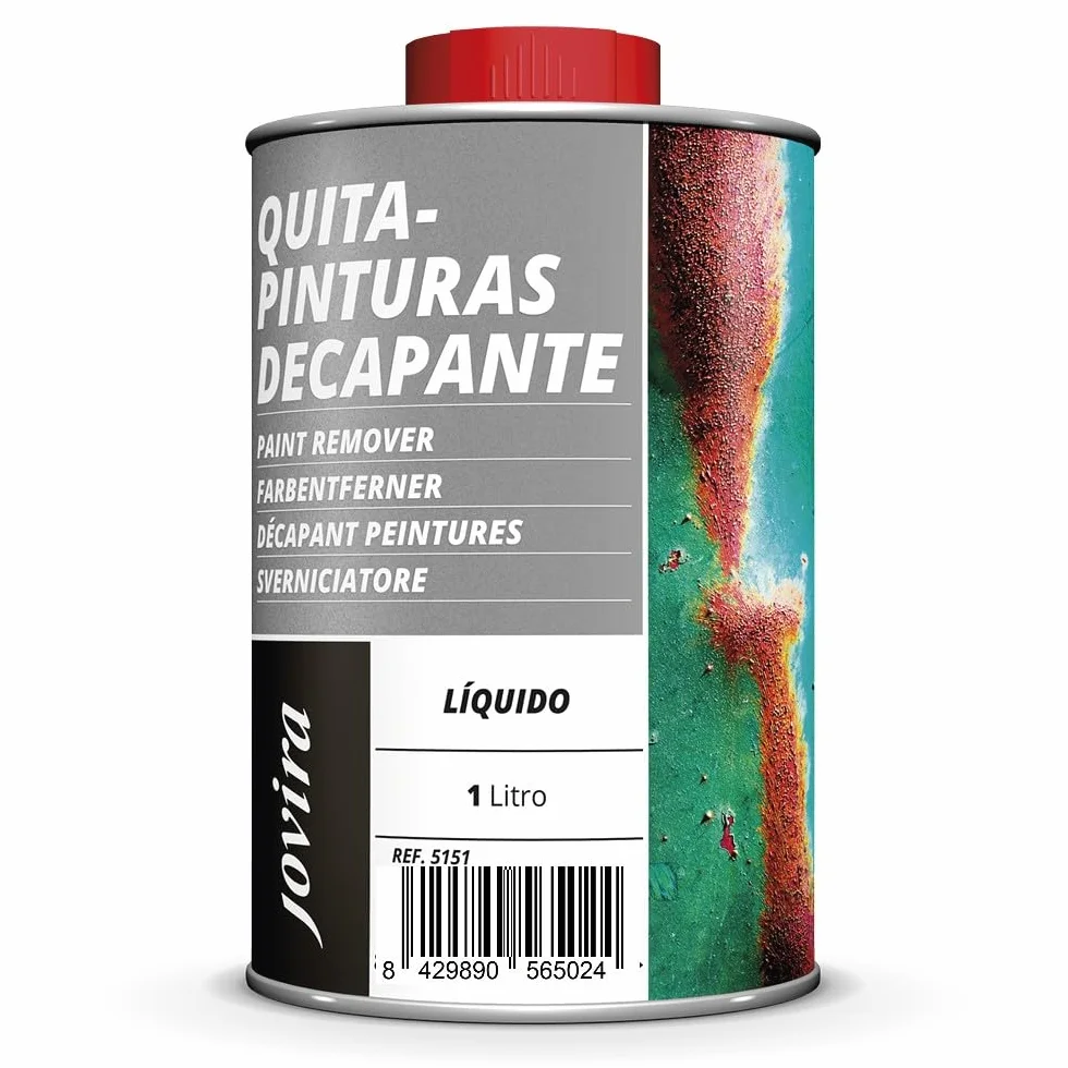 JOVIRA PINTURAS Quitapinturas Decapante. Para la eliminación de viejas capas de pinturas (1 Litro, Liquido) C-04