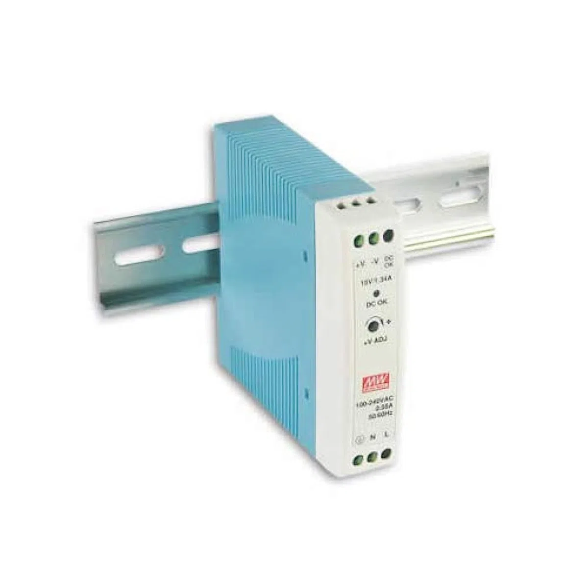 Meanwell MDR-20-24 Fuente de alimentación DIN-RAIL, 24W, 24V, 1A