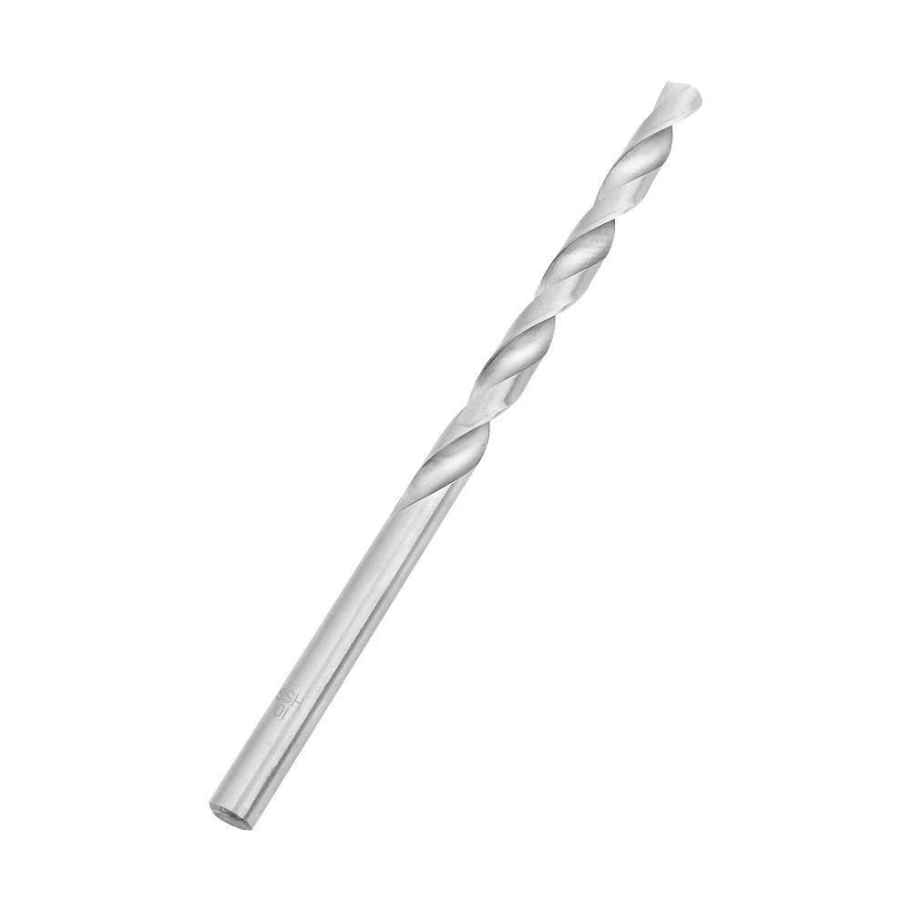 Broca Helicoidal, Akozon 8 piezas Herramienta de Broca Helicoidal de Vástago Recto de Acero de Alta Velocidad Extra Larga 4-10 mm