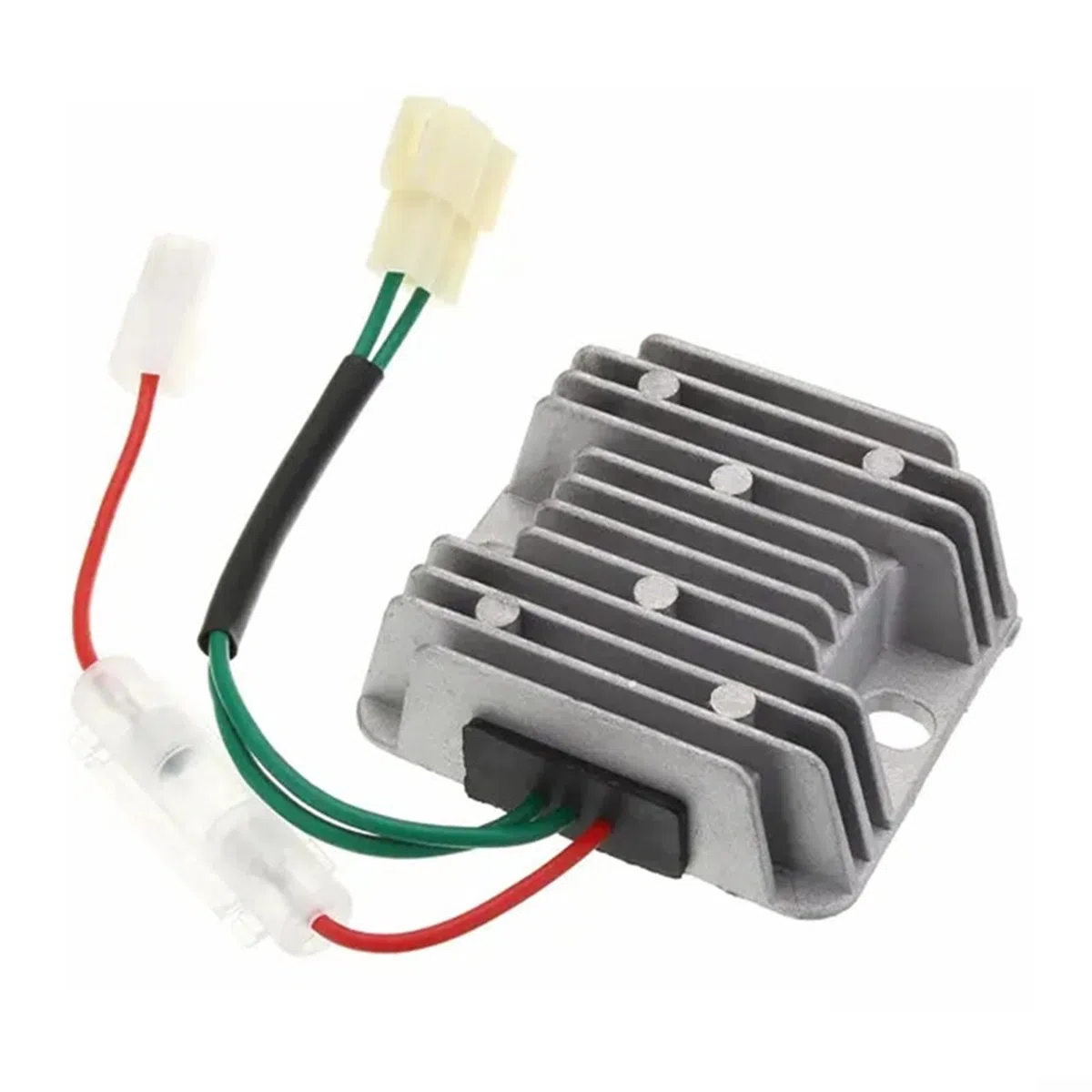 Regulador de voltaje AVR de 12 V CC para generadores 178/186 KDE3500 5000 6500 6700, estabilizador de potencia del motor con rectificador, carcasa de aluminio para equipos agrícolas