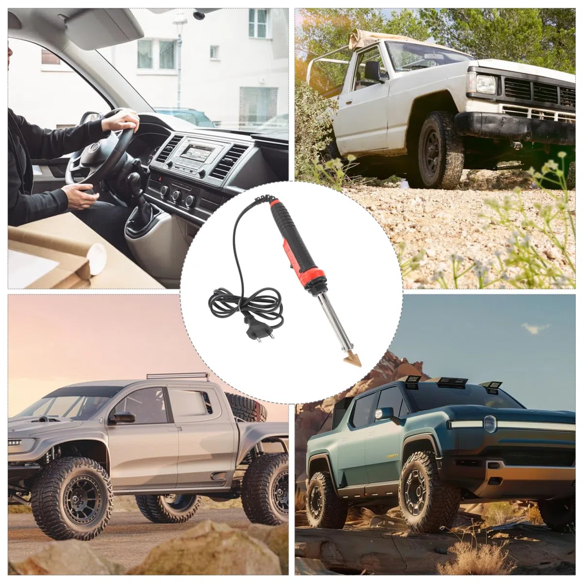 Mobestech Soldador Plástico Profesional Para Defensa Coche Máquina Soldar Plásticos Para Reparación De Parachoques Herramienta Fácil De Usar Para Autos Equipo Versátil