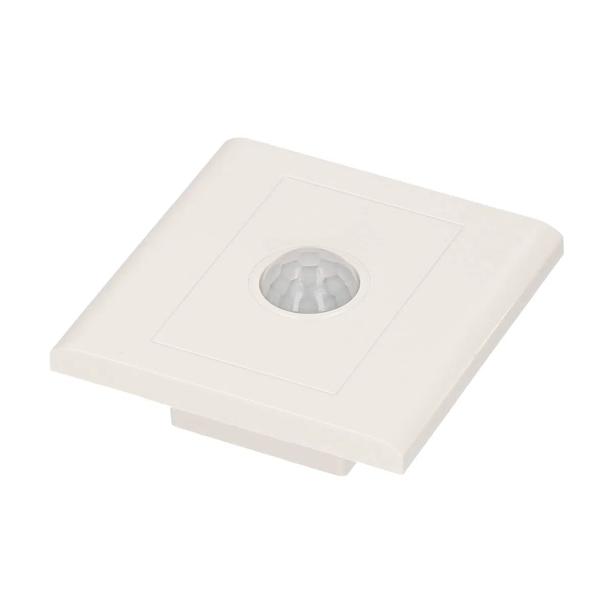 Dioche Interruptor de Luz con Sensor PIR, Interruptor de Luz LED Activado por Movimiento, Detector de Detección de Cuerpo Inteligente, Control Automático, Rango de Detección de 3-8m, 86x86mm