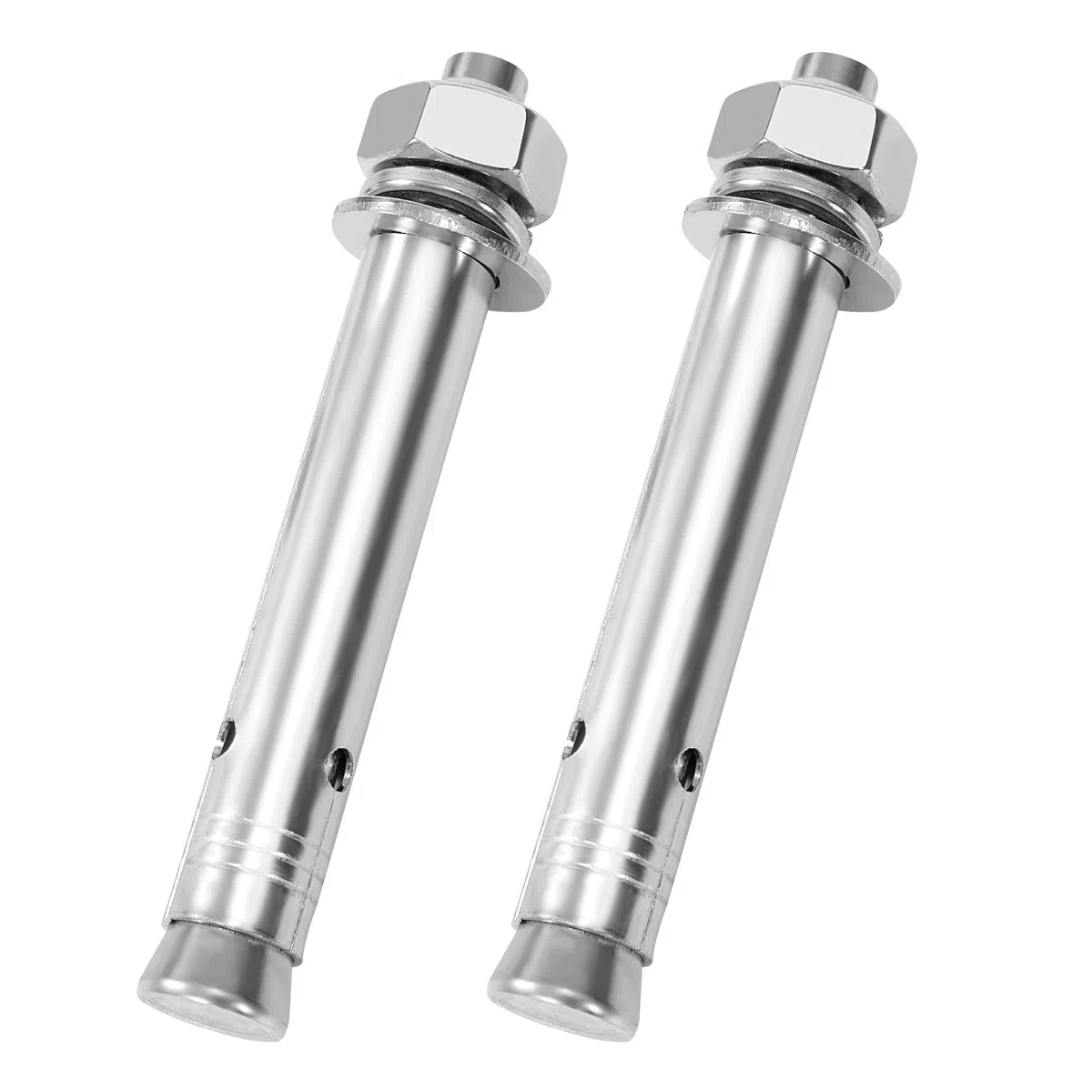 Tunejoy Pernos de Anclaje de Expansión de Acero Inoxidable 304 M14x100 Tornillos de Expansión de Cabeza Hexagonal para Construcción de Pared 2 Piezas