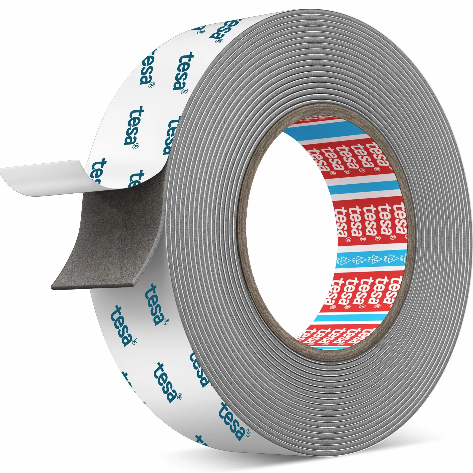 EMITEVER Cinta Doble Cara Extrafuerte 6703-5,5mX20mm Adhesiva Doble Cara, Impermeable Resistente Temperatura, Adecuada Para Superficies Metálicas, Plástico, Instalación Fijación Electrodomésticos