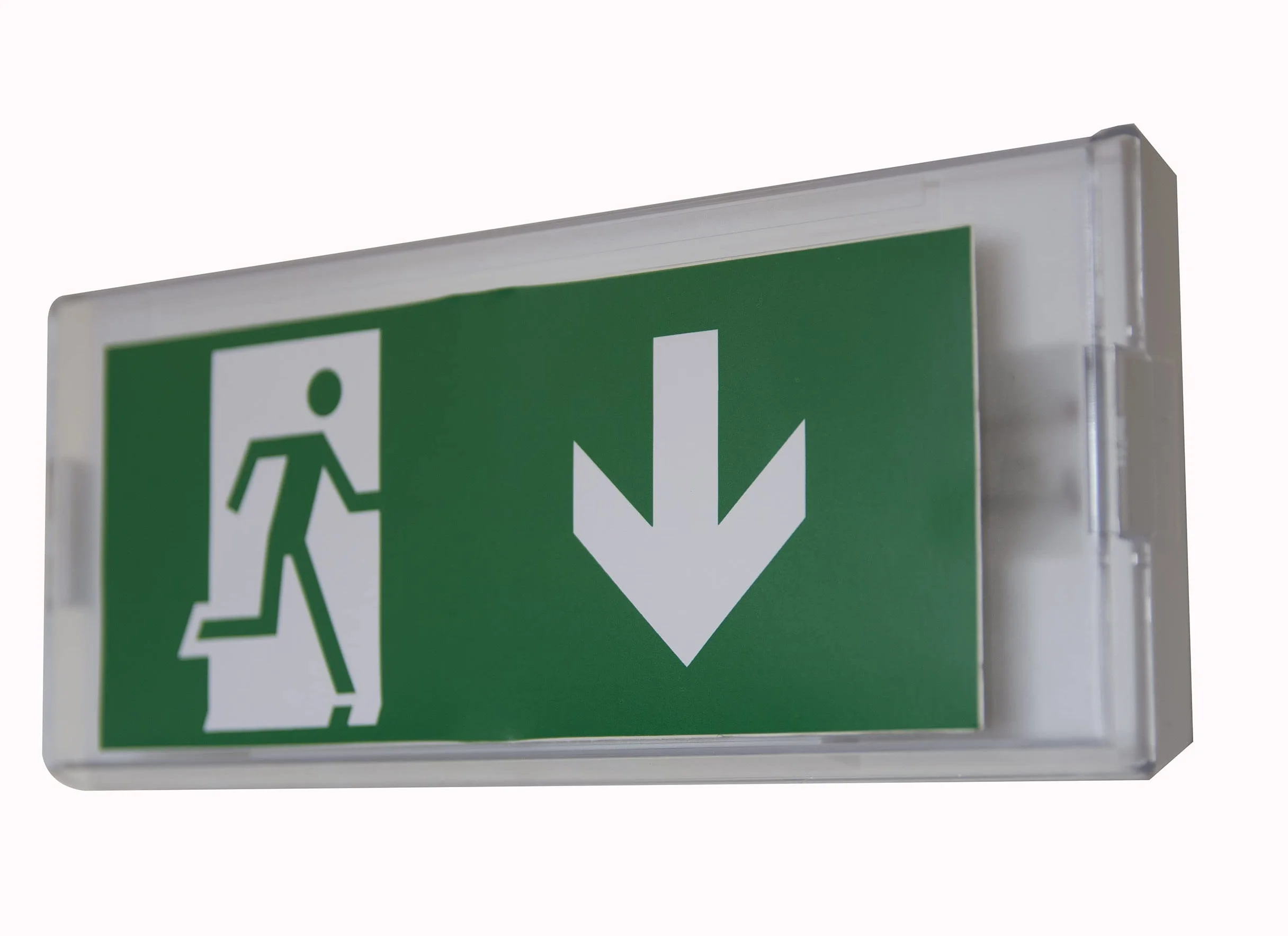 Panneau d'indication de sortie de secours lumineux