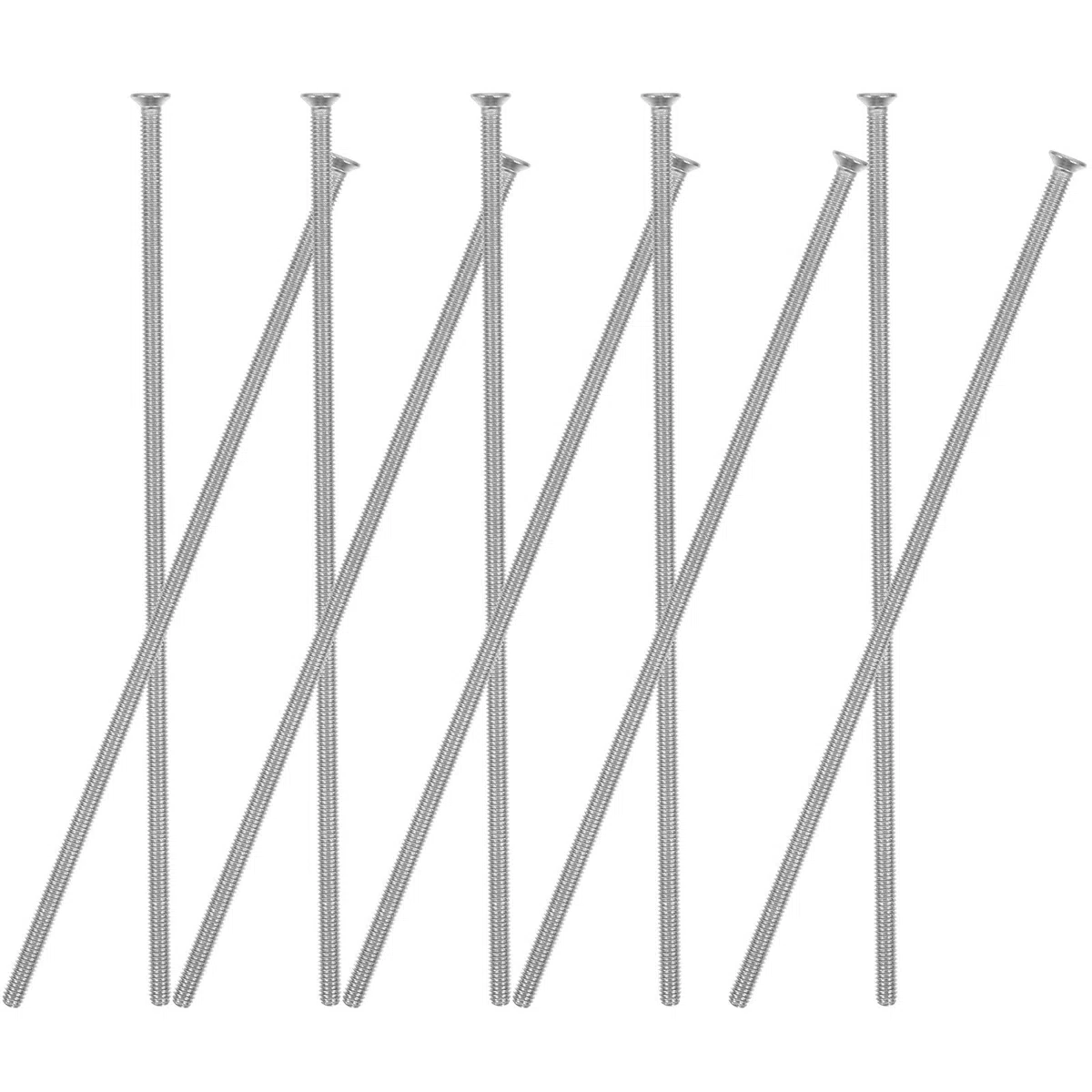 Tornillos Autorroscantes para Placa Cabeza Avellanada Cruzada de Acero Inoxidable 10 Alta Resistencia al Desgaste y Gran Adaptabilidad para Montaje Eléctrico
