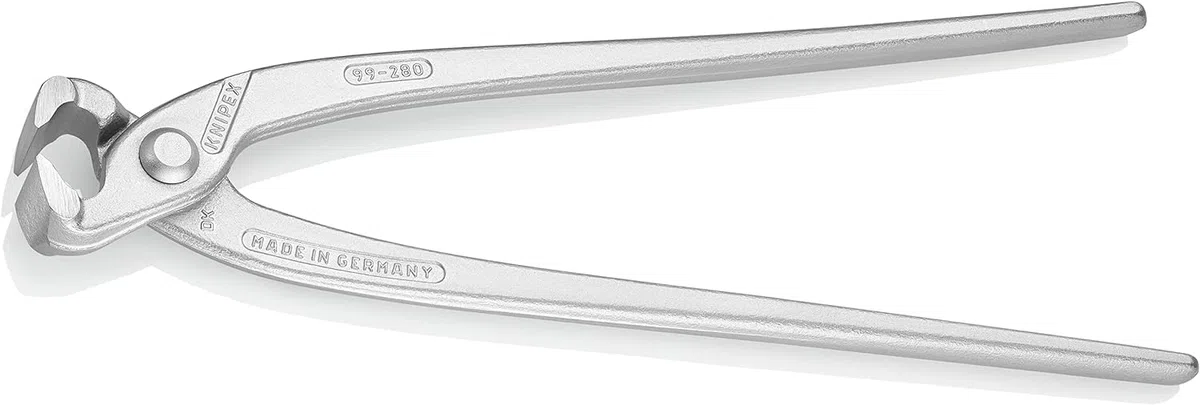KNIPEX Tenaza rusa (tenaza rusa) cincado brillante 280 mm, 99 04 280 EAN