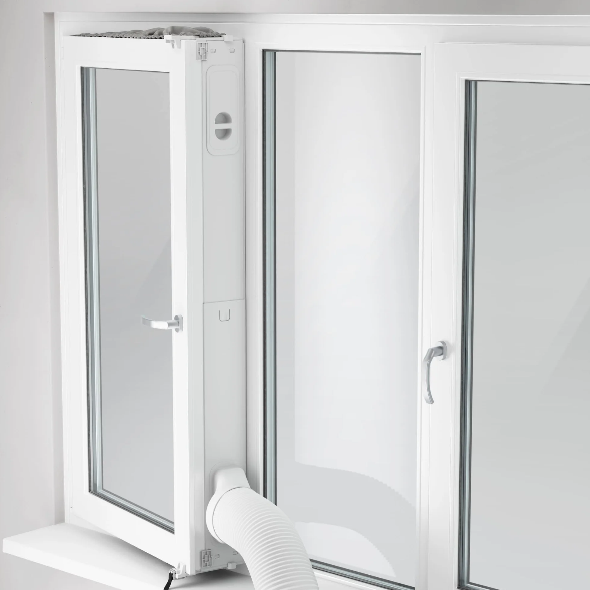 AEG AWKIT5 Premium Window Kit/instalación rápida/kit de sellado de ventanas/refrigeración eficiente/ahorro de energía/apto para todos los climatizadores portátiles con manguera de 15 cm de diámetro