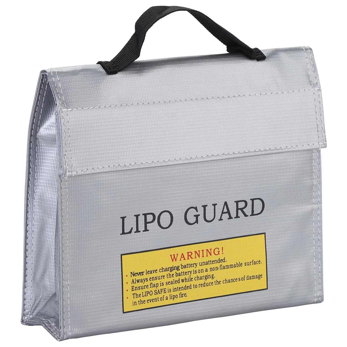 TsunNee Bolsa de Seguridad para Batería LiPo, Bolsa de Protección de Batería LiPo, Bolsa de Protección Ignífuga, Estuche de Seguridad a Prueba de Explosiones, Bolsa de Protección para Carga y