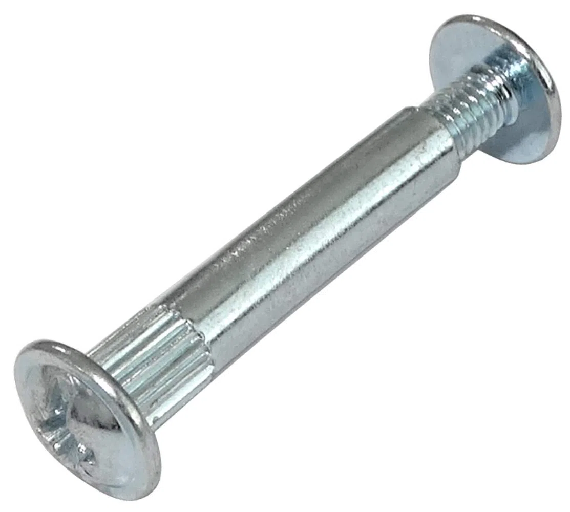 AERZETIX: 50 Juegos de tornillos macho hembra de ensamblaje de muebles М4 15x27mm C41552