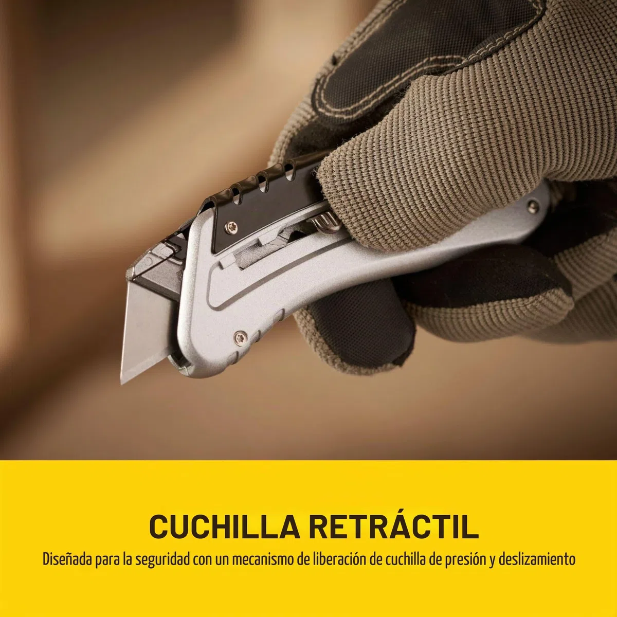 STANLEY Cuchillo de Bolsillo Deslizante, Confiable y Duradero, Para Corte y Recorte Rápido y Fácil, ‎0-10-810