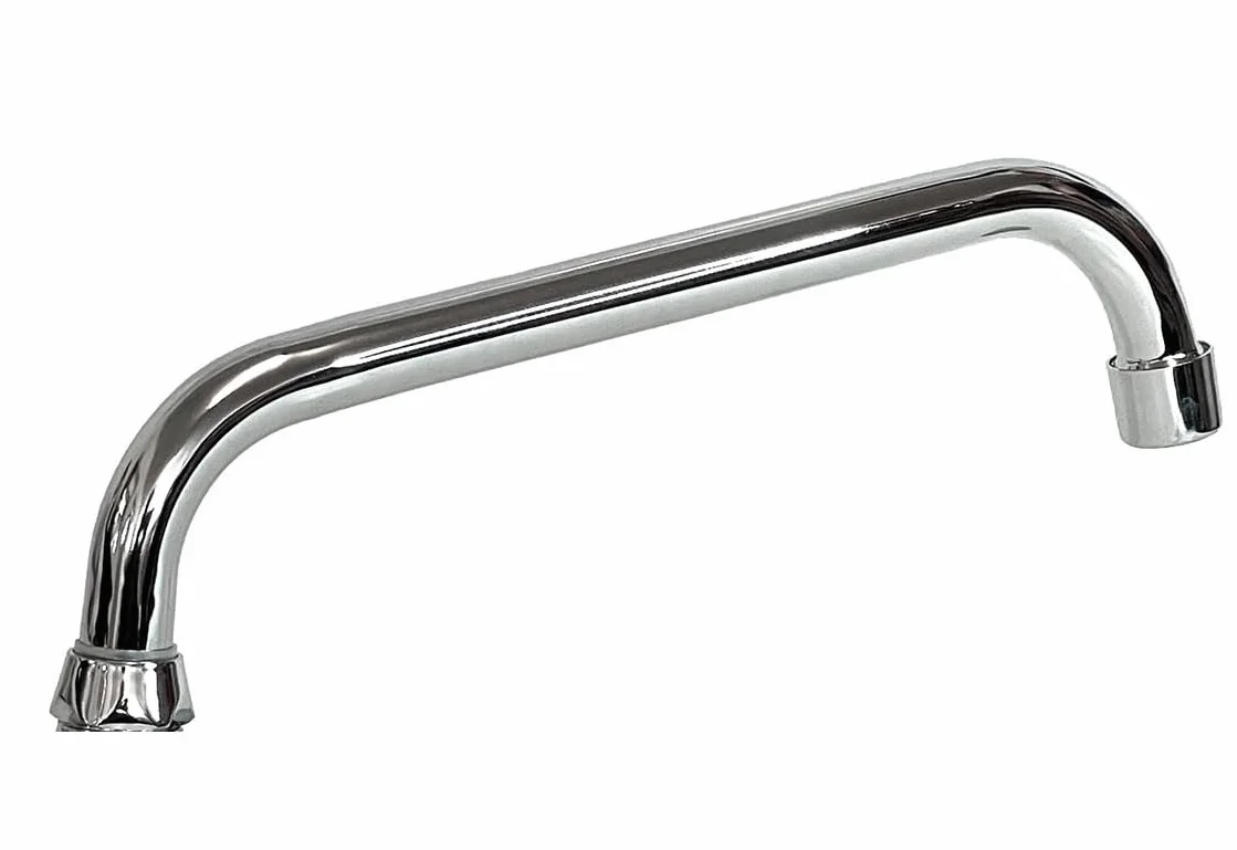 Caño para grifos, brazo de cocina, brazo de grifo, caño para grifos (forma de N, 25 cm)