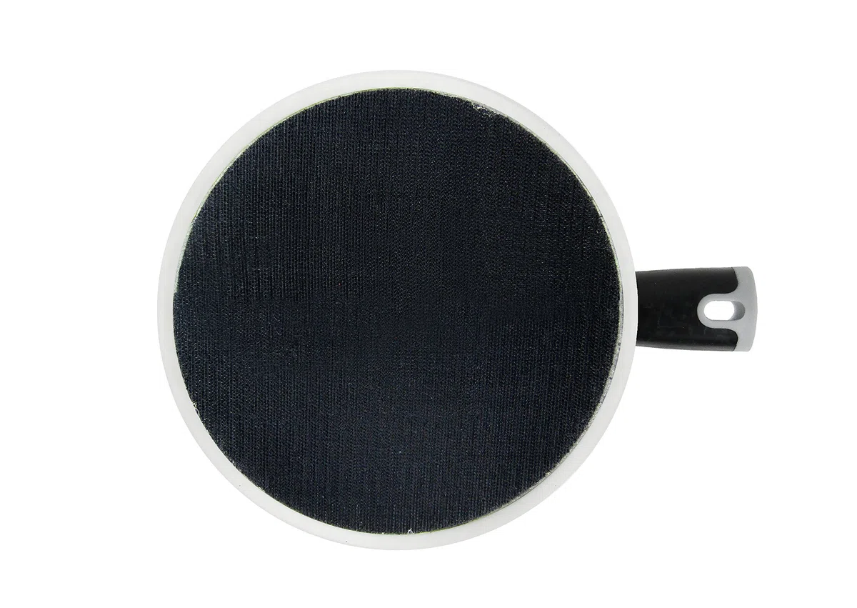 Werku WK601760, Lijadora Circular Paredes-Techos, Calidad Profesional, Disco 225 mm, Bidireccional, Incluye 3 Discos Lija