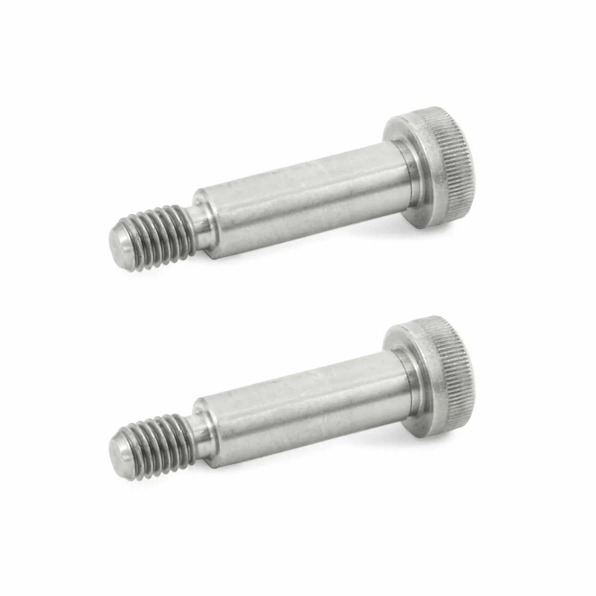 ganter Norma Elementos | Pass Tornillos con cintura – ISO 7379, acero inoxidable, plateado, ISO 7379-10-M8-60-NI